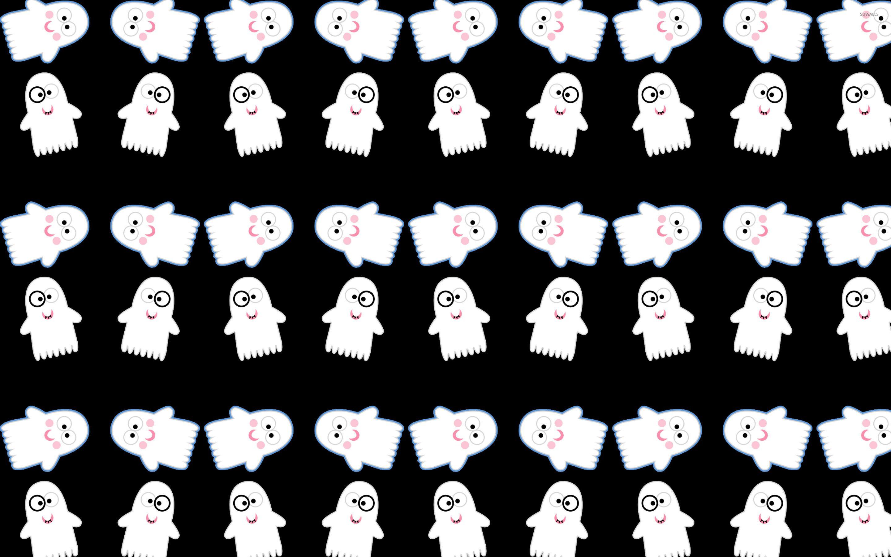 Spooktacular Halloween Wallpapers Good Ideas for Every Device : Playful and Cute  Ghosts 1 - Fab Mood | Wedding Colours, Wedding Themes, Wedding colour  palettes