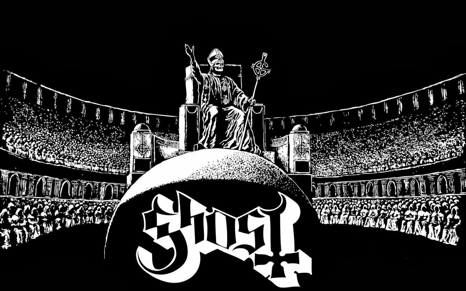 62 Ghost Band Wallpaper