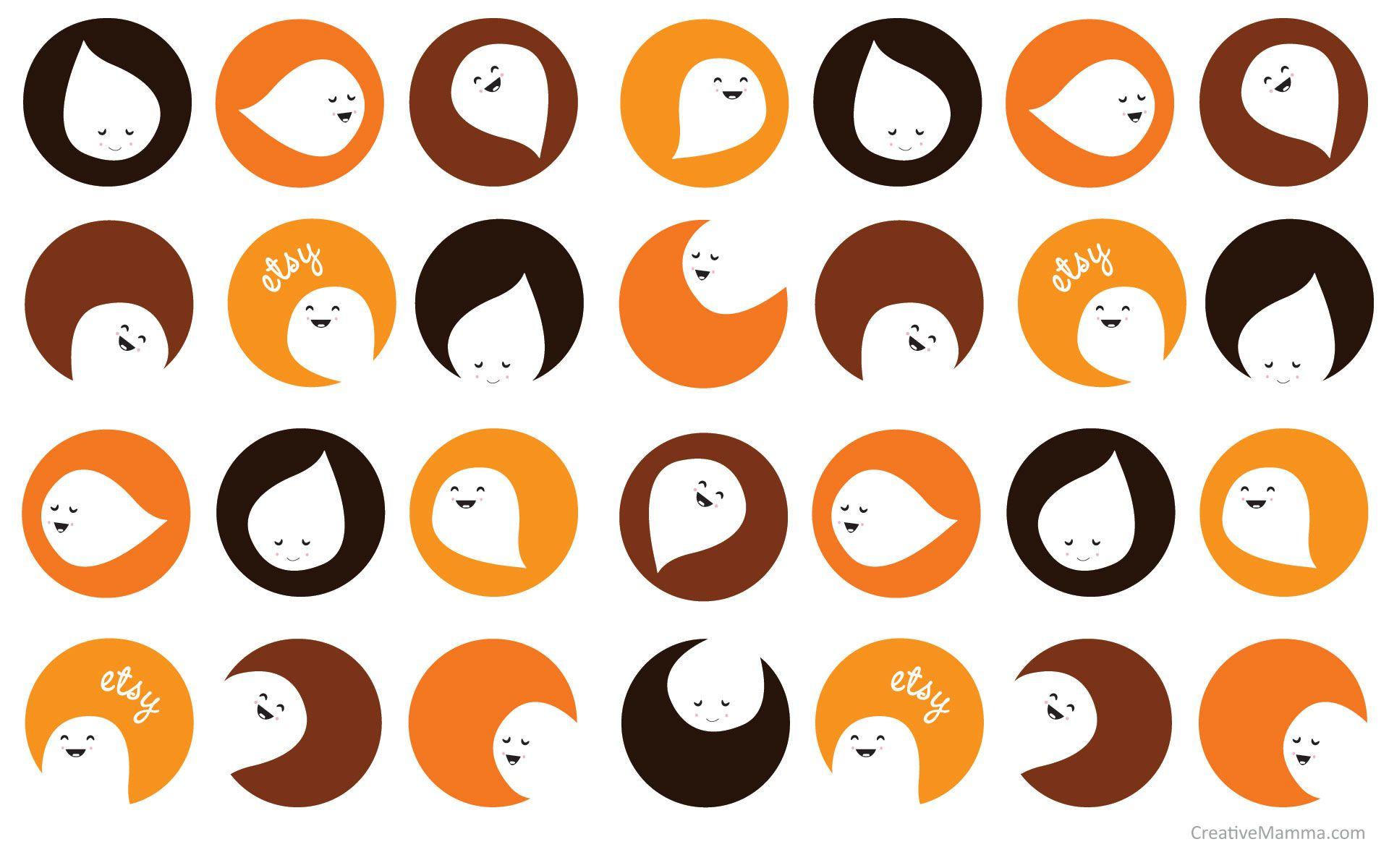 1920x1200 Cute Halloween Ghost Desktop Background_hd