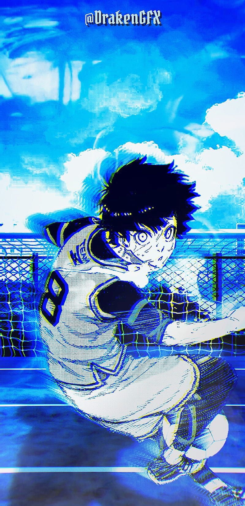 800x1649 Blue Lock, Isagi, Android background