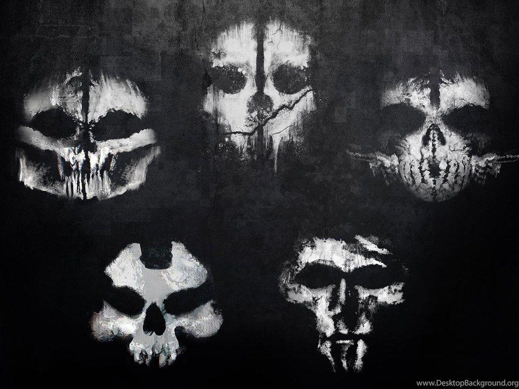 1024x768 Call Of Duty Ghost Wallpaper Background For Desktop Uncalke