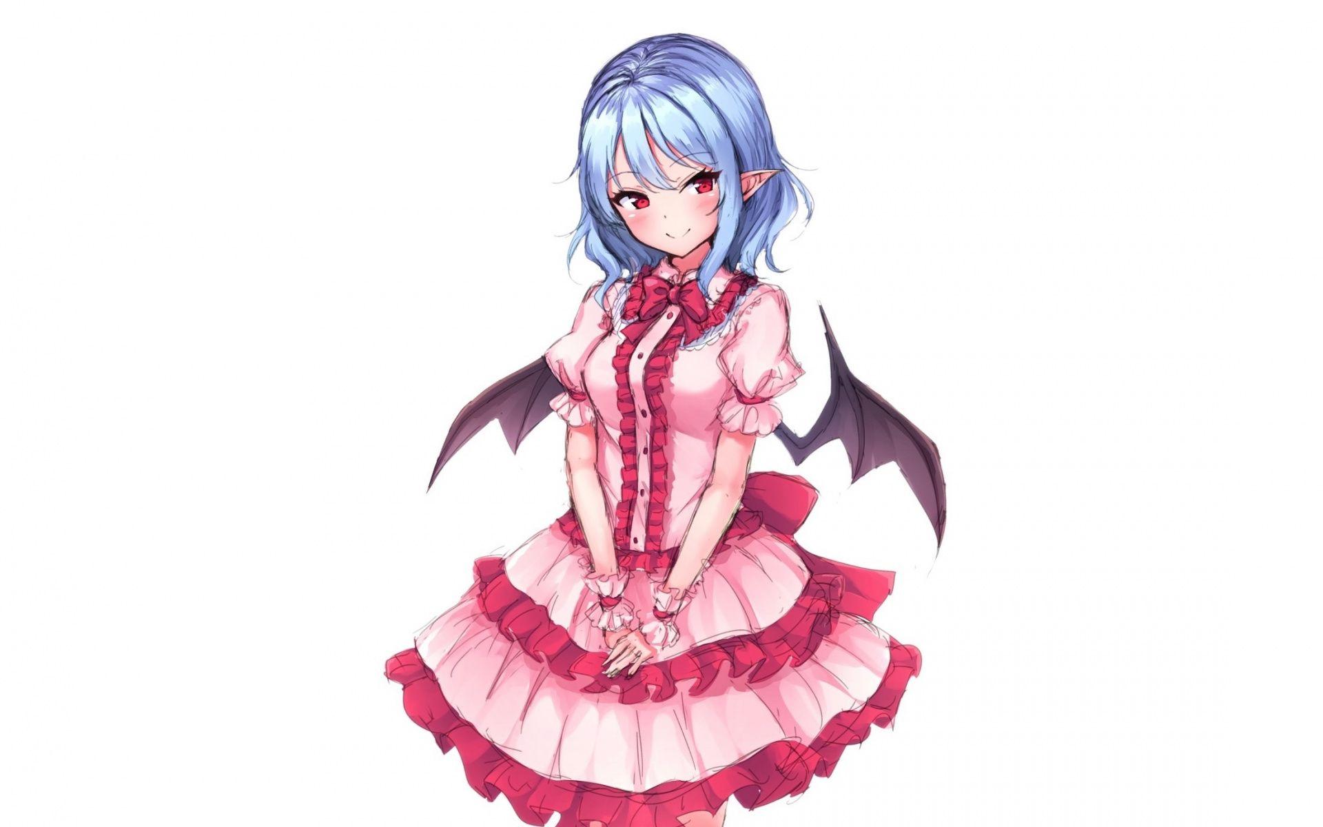 1920x1200 Download 1920x1200 Wallpaper Pink Dress, Remilia Scarlet