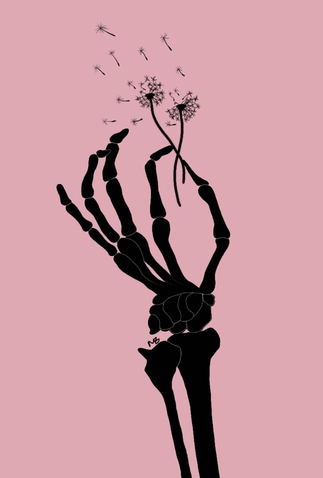 1080x1596 Skeleton Aesthetic HD Wallpaper 200++