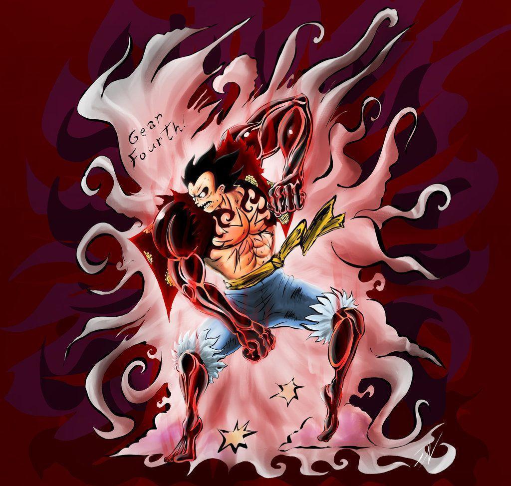 Monkey D Luffy Gear 4th - Gear Fourth, HD Png Download - 967x971(#5318034)  - PngFind