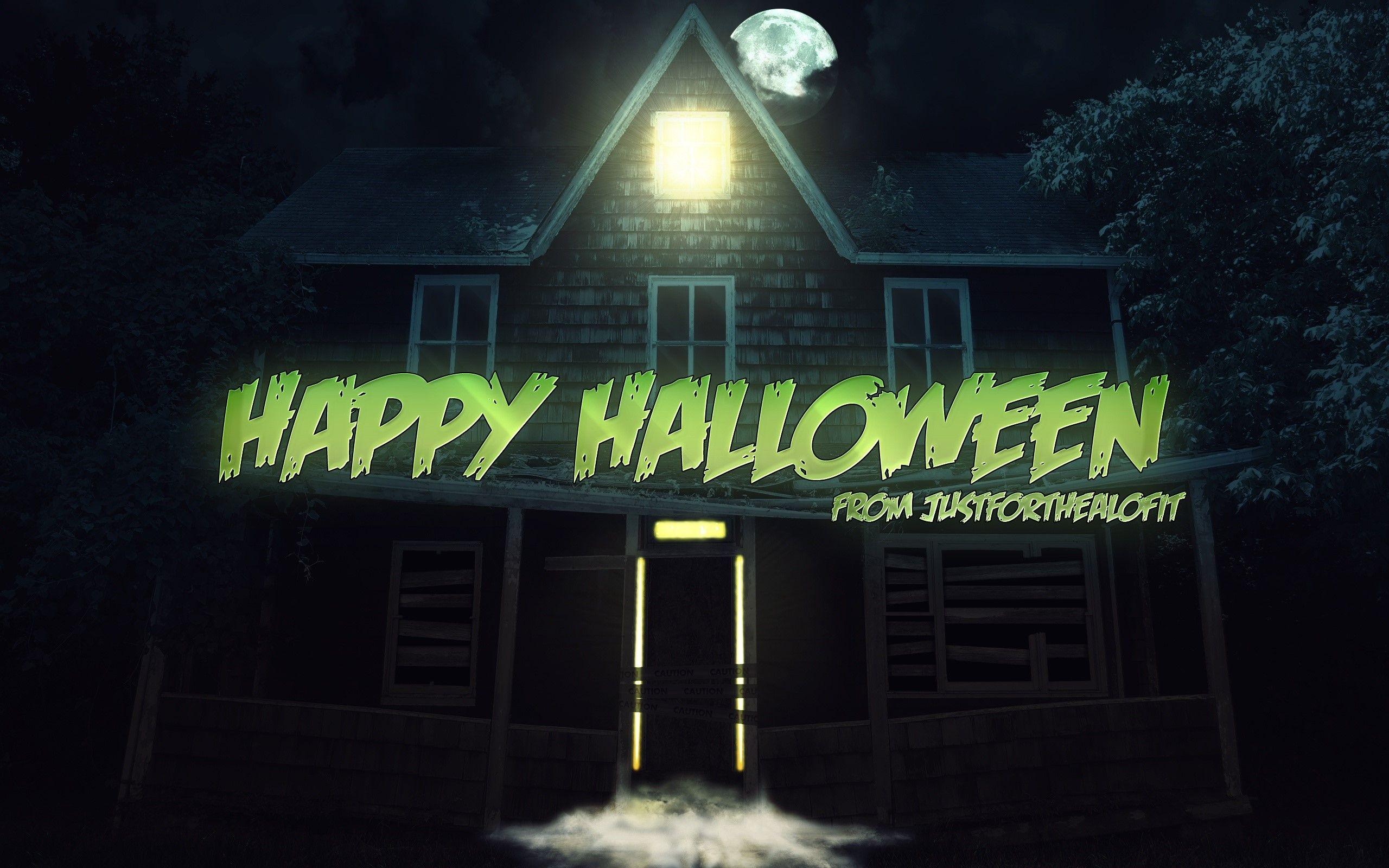2560x1600 Haunted house Wallpaper 2k Quad HD