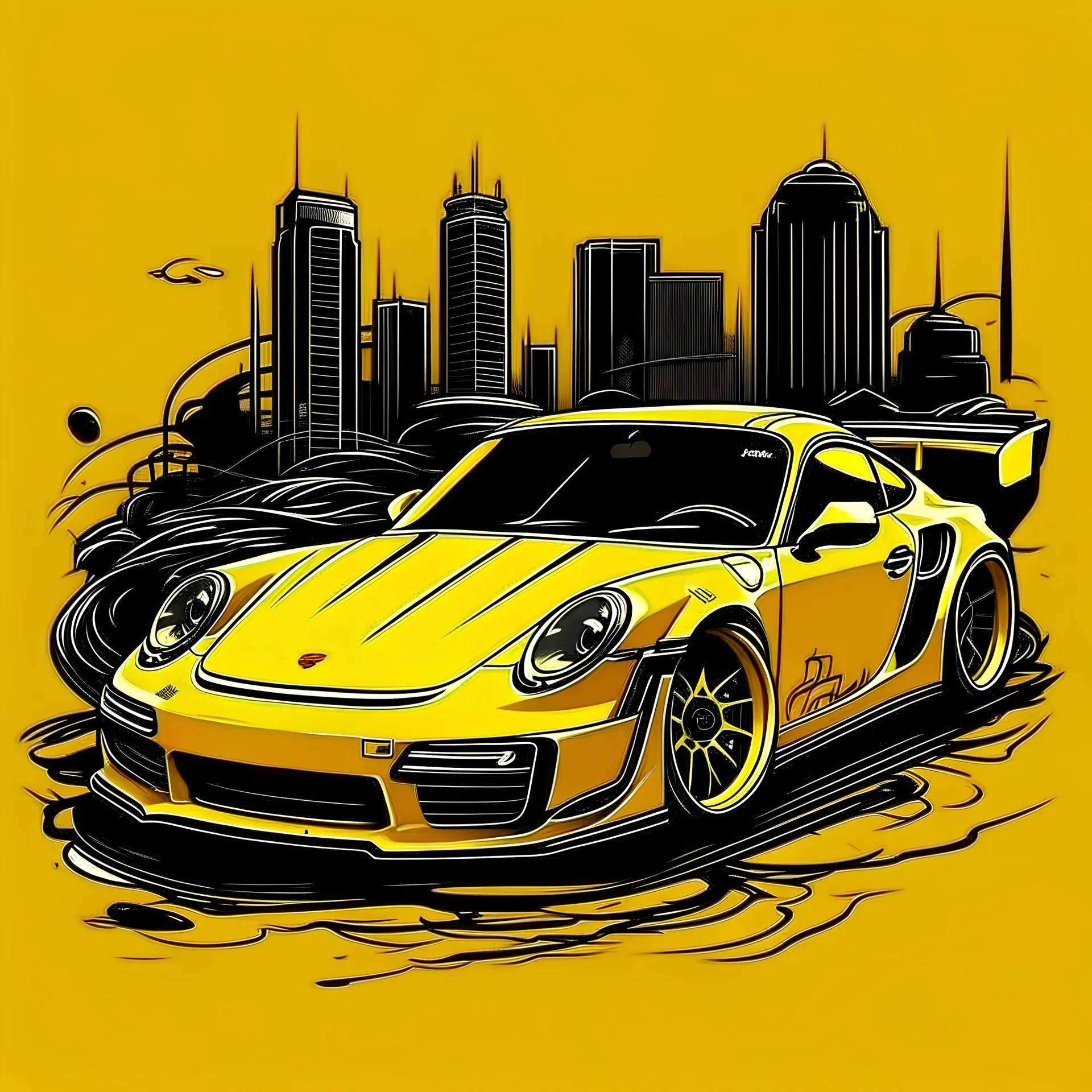1920x1920 create me a Porshe 911 gt3 rs hoodie