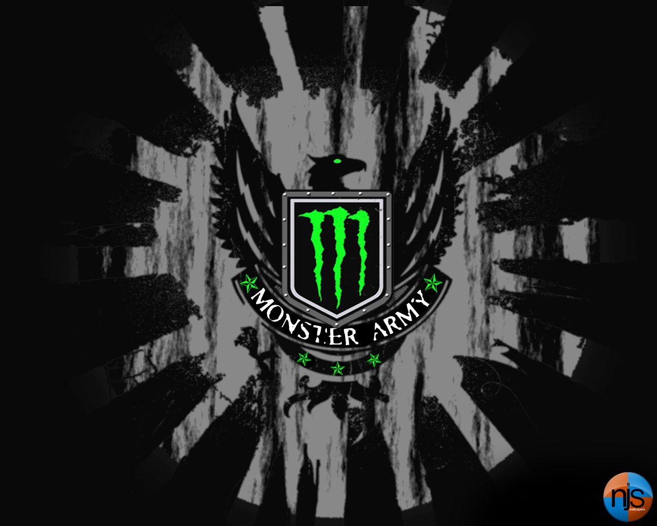 1280x1024 Monster Wallpaper 4K (1280x1024)