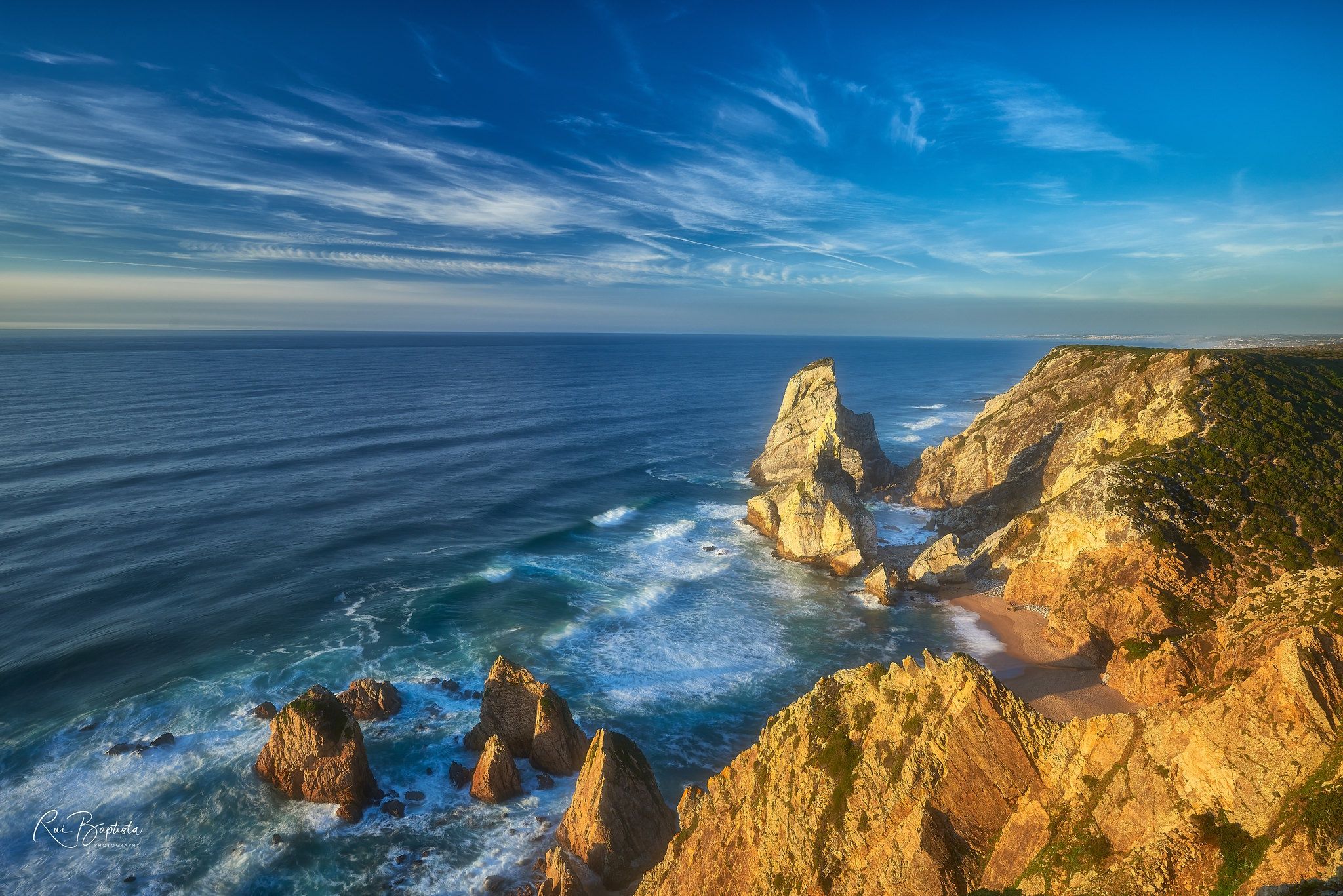 2048x1367 ocean, rocks, coast, Portugal, Portugal