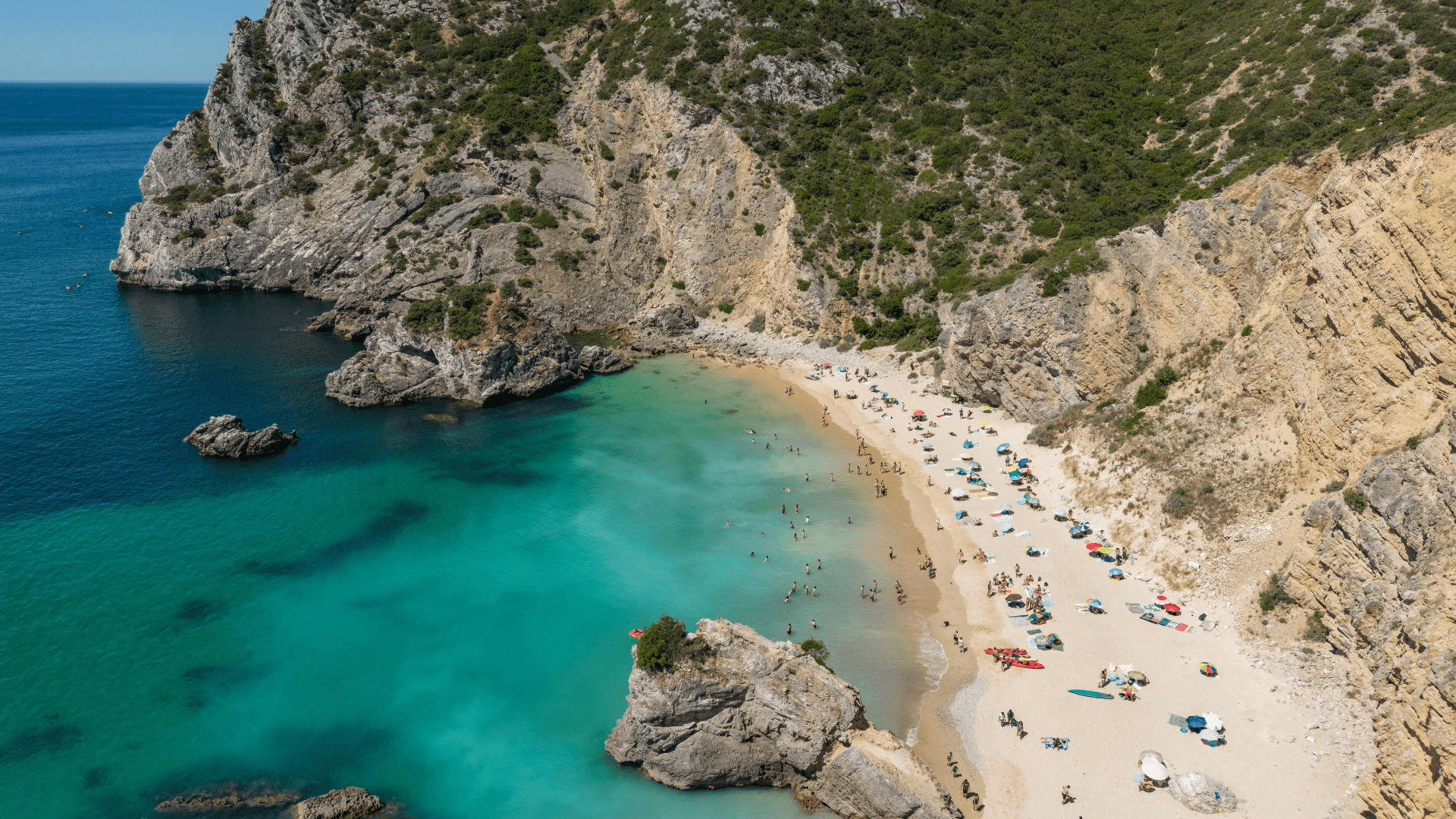 1920x1080 Beach Vacation Destinations in Portugal