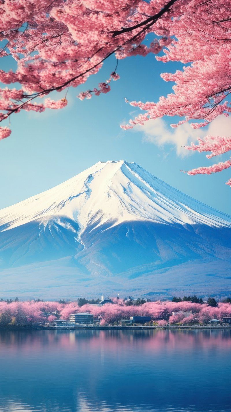 800x1427 Wallpaper Fuji Mountain Image. Free