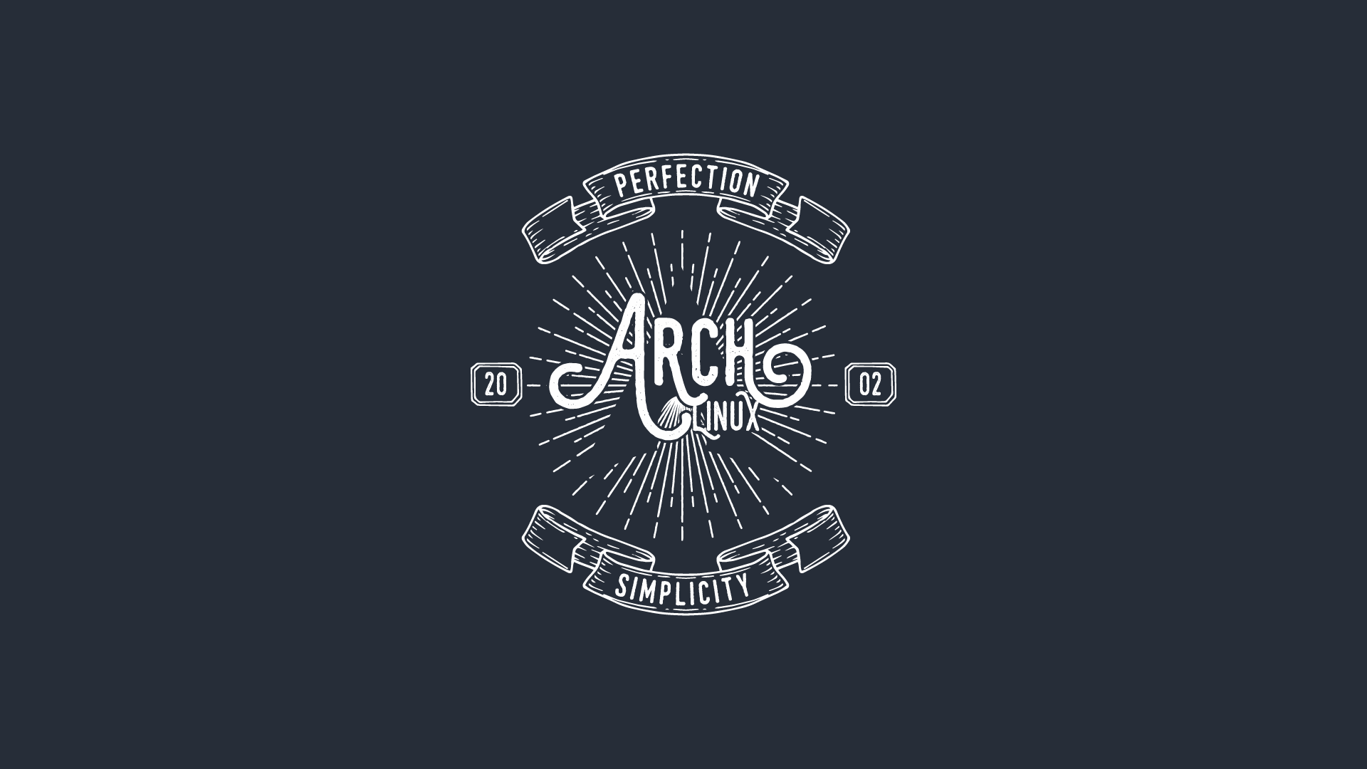 1920x1080 Arch Linux Space X Dragon Wallpaper
