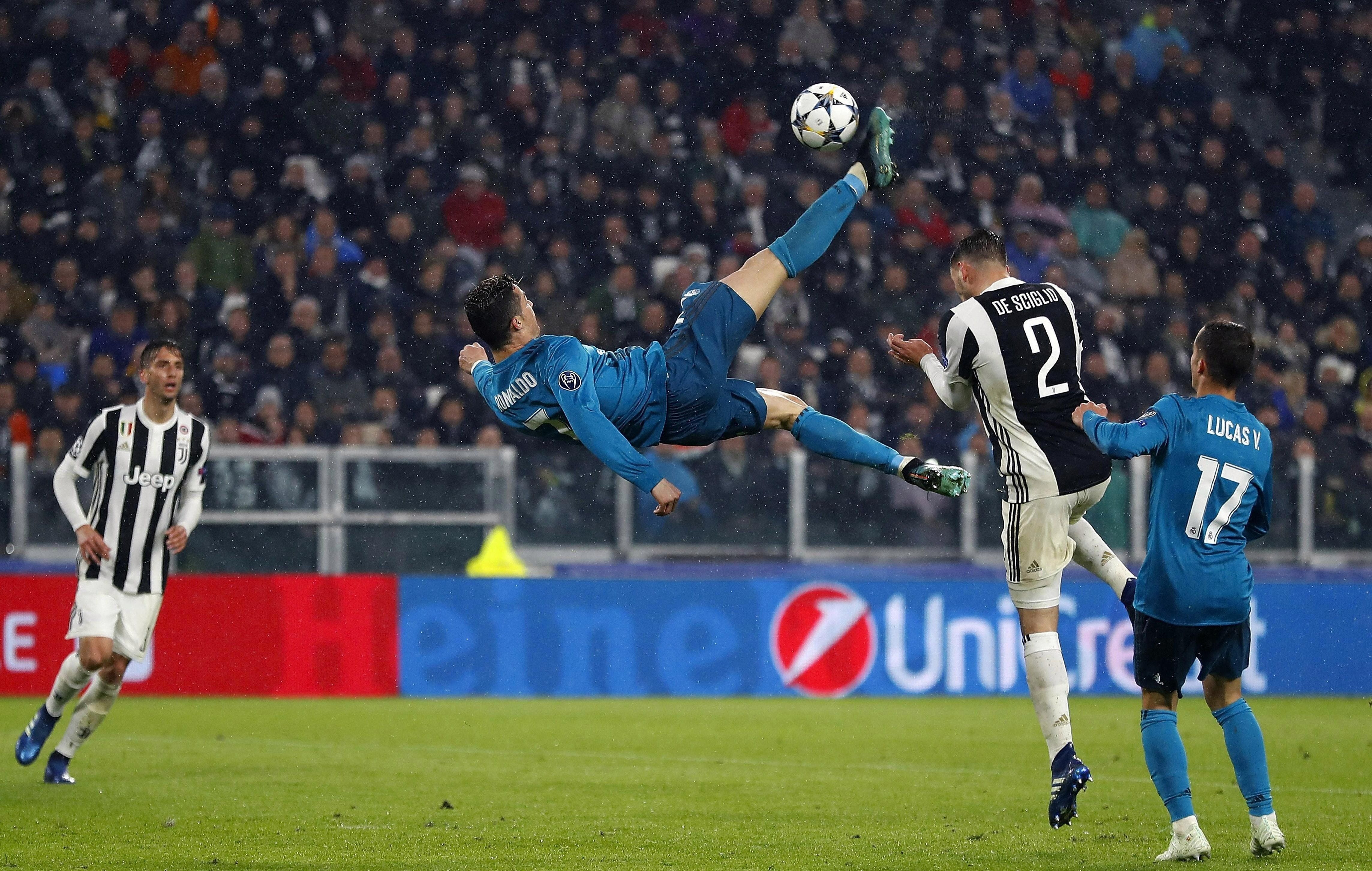 4575x2905 Madrid Cristiano Ronaldo Bicycle Kick