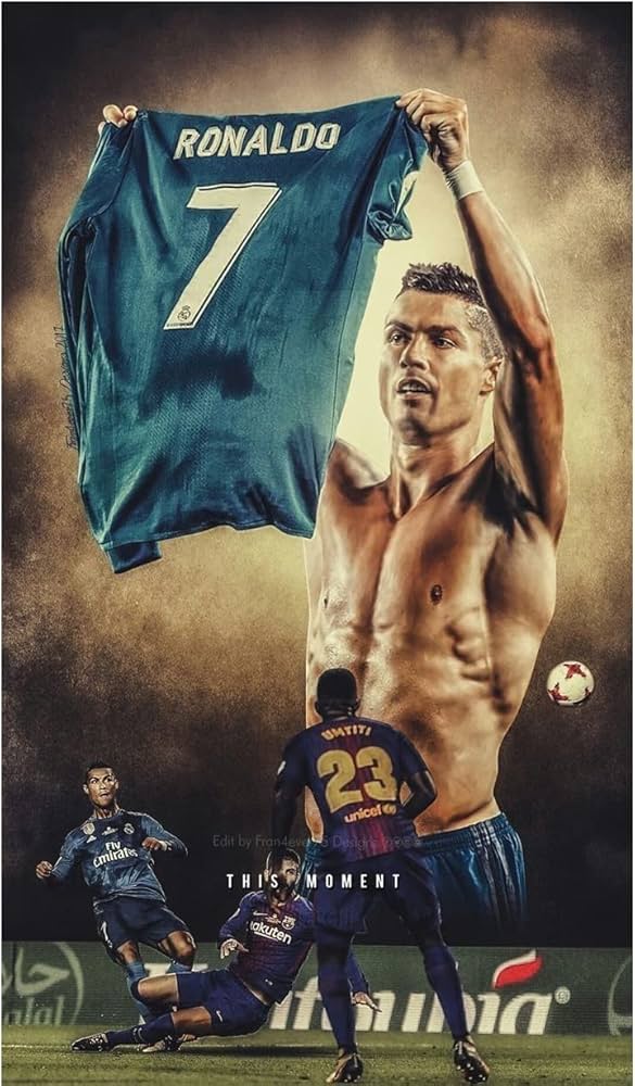 585x1000 print o craft ronaldo bicycle kick