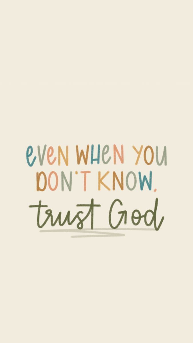675x1200 trust God wallpaper