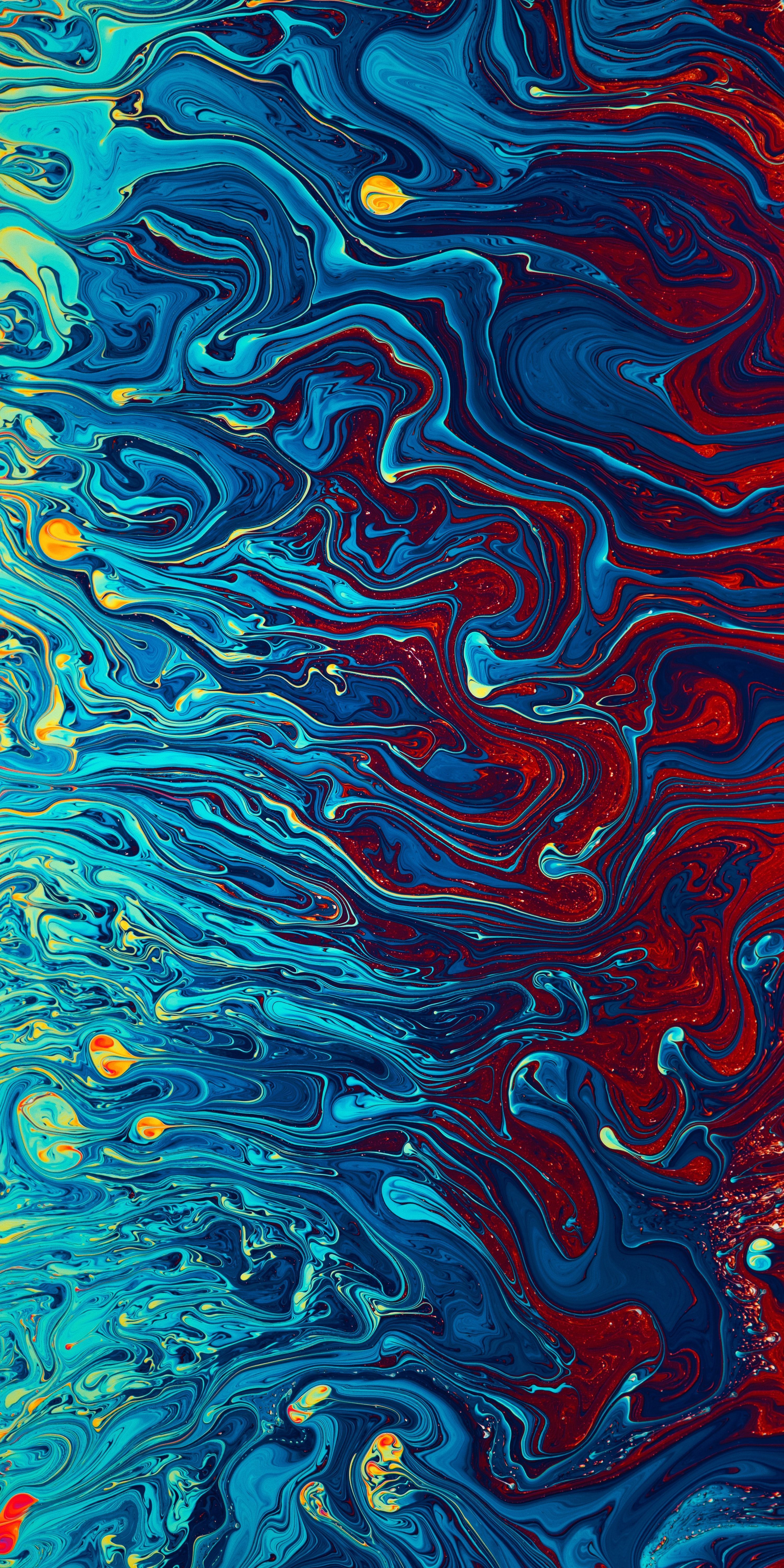 3000x6000 Wallpaper Water, Acrylic Paint, Visual