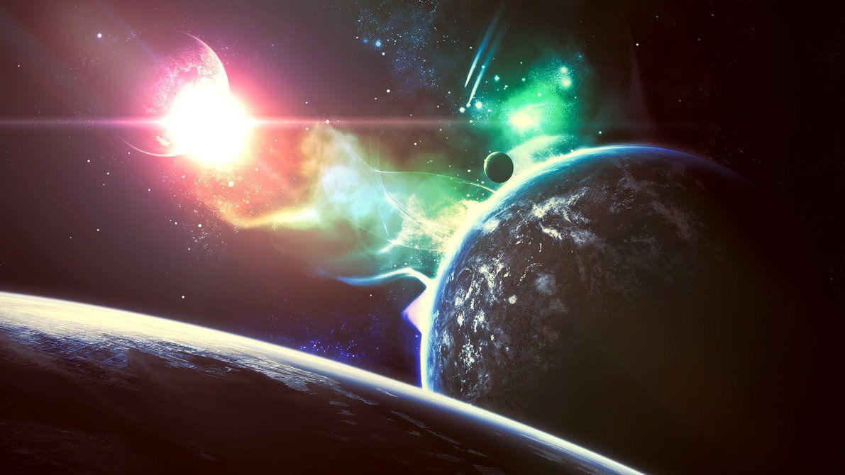 1191x670 Colorful Universe (Wallpaper)