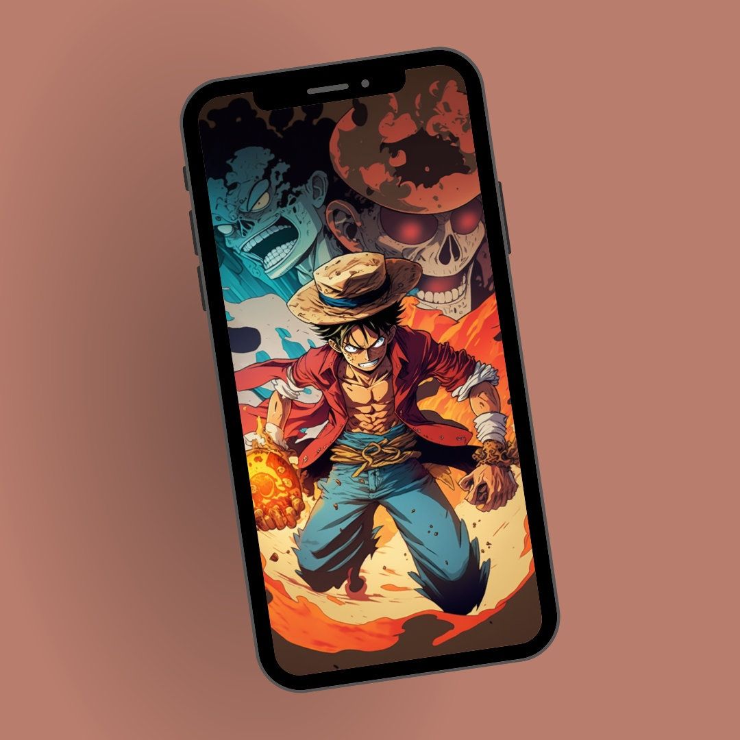 1080x1080 One Piece Manga Cartoon Phone Wallpaper