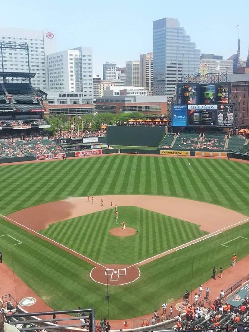800x1066 Oriole Park at Camden Yards, section