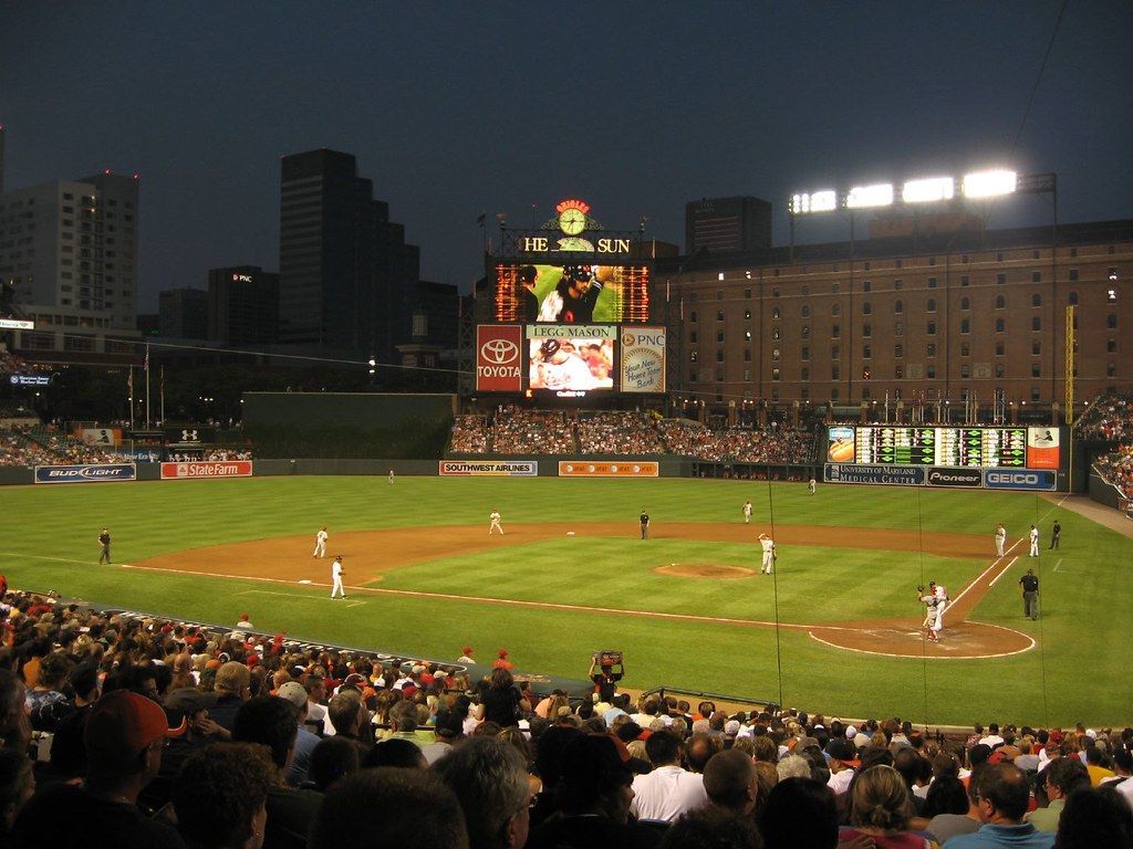 1024x768 Baseball at Oriole Park at Camden Yards