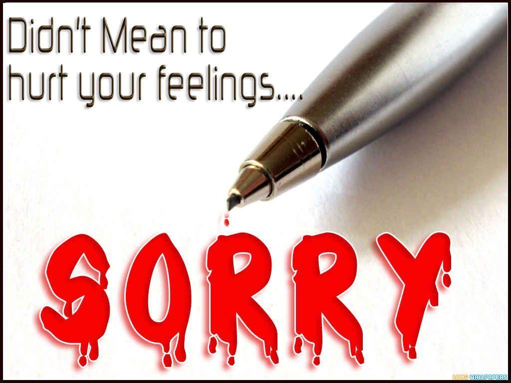 Sorry Wallpapers - Top Free Sorry Backgrounds - WallpaperAccess