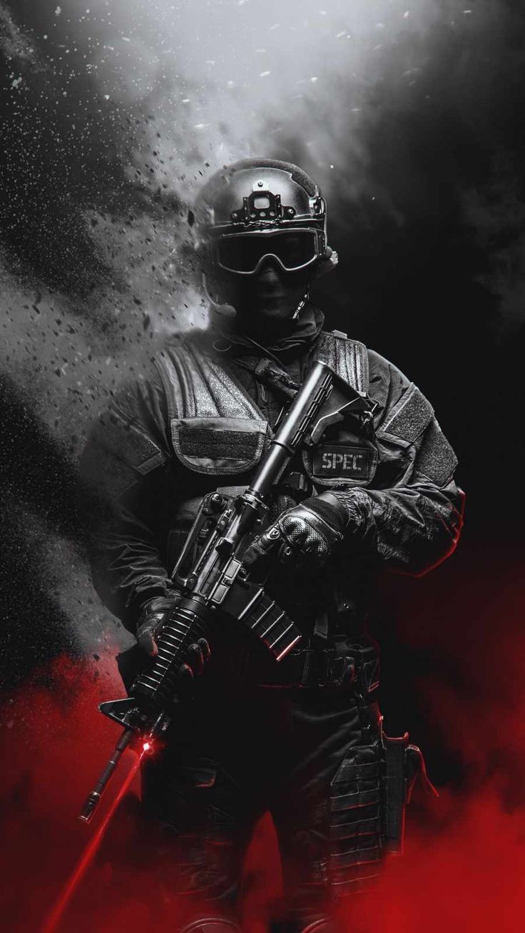 736x1308 Military Soldiers Wallpaper