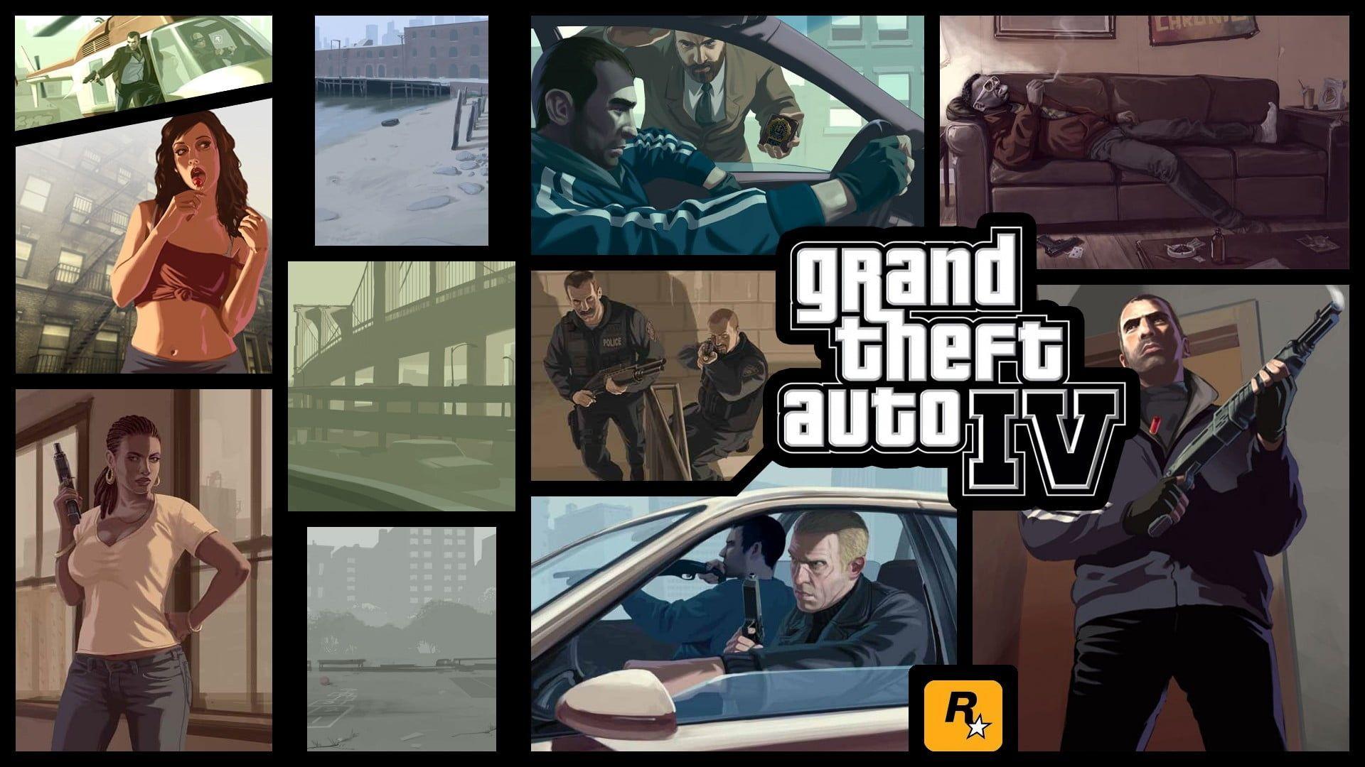 1920x1080 Grand Theft Auto IV poster HD wallpaper