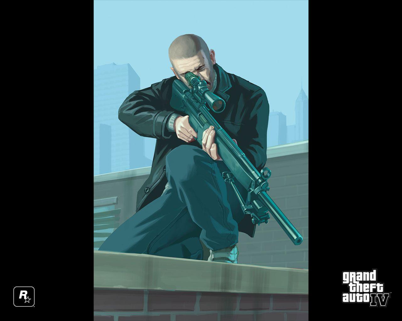 1280x1024 Official IV Wallpaper 4 / Grand Theft Auto IV Gta.cz