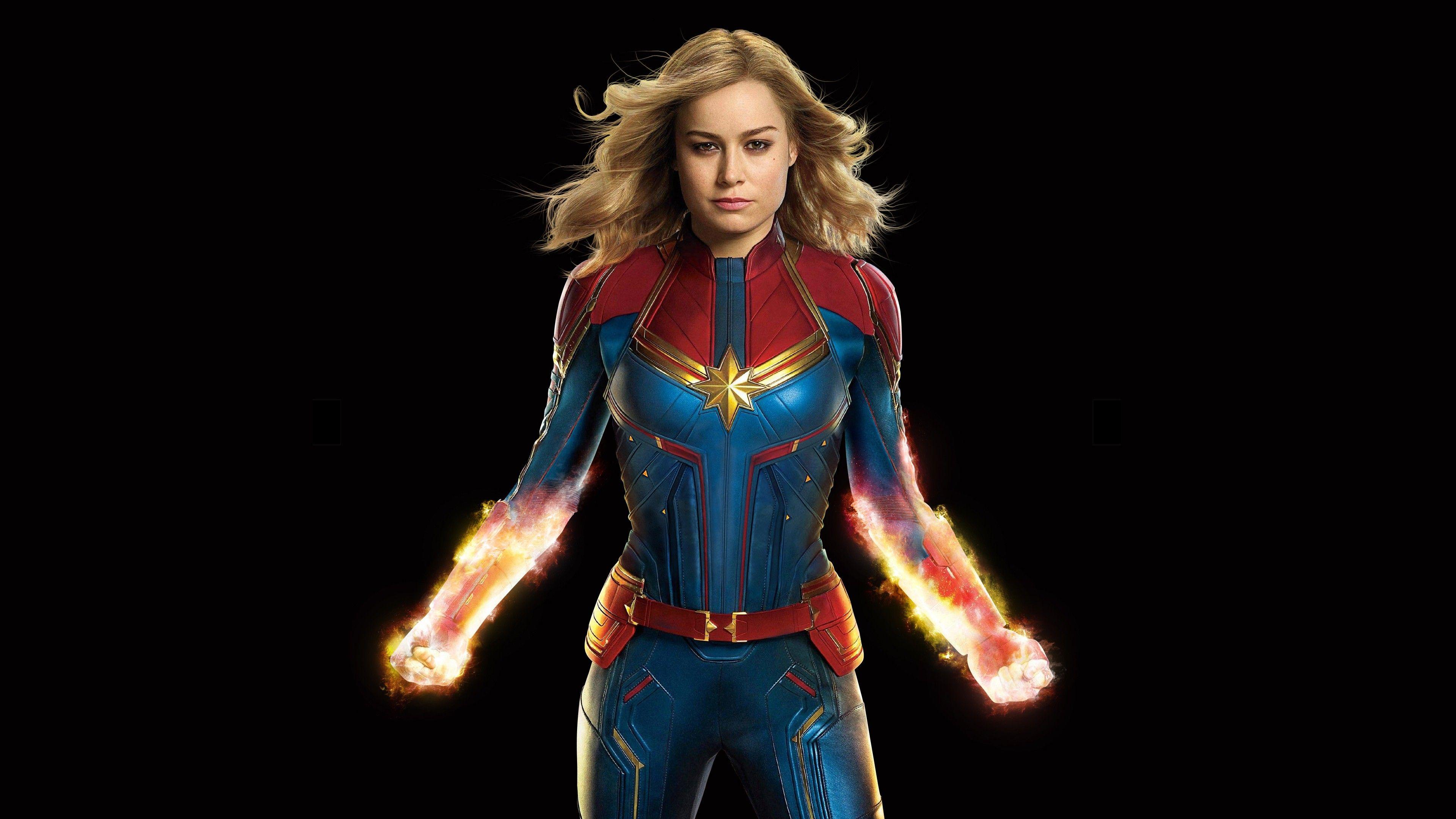 3840x2160 Captain Marvel 4K Wallpaper