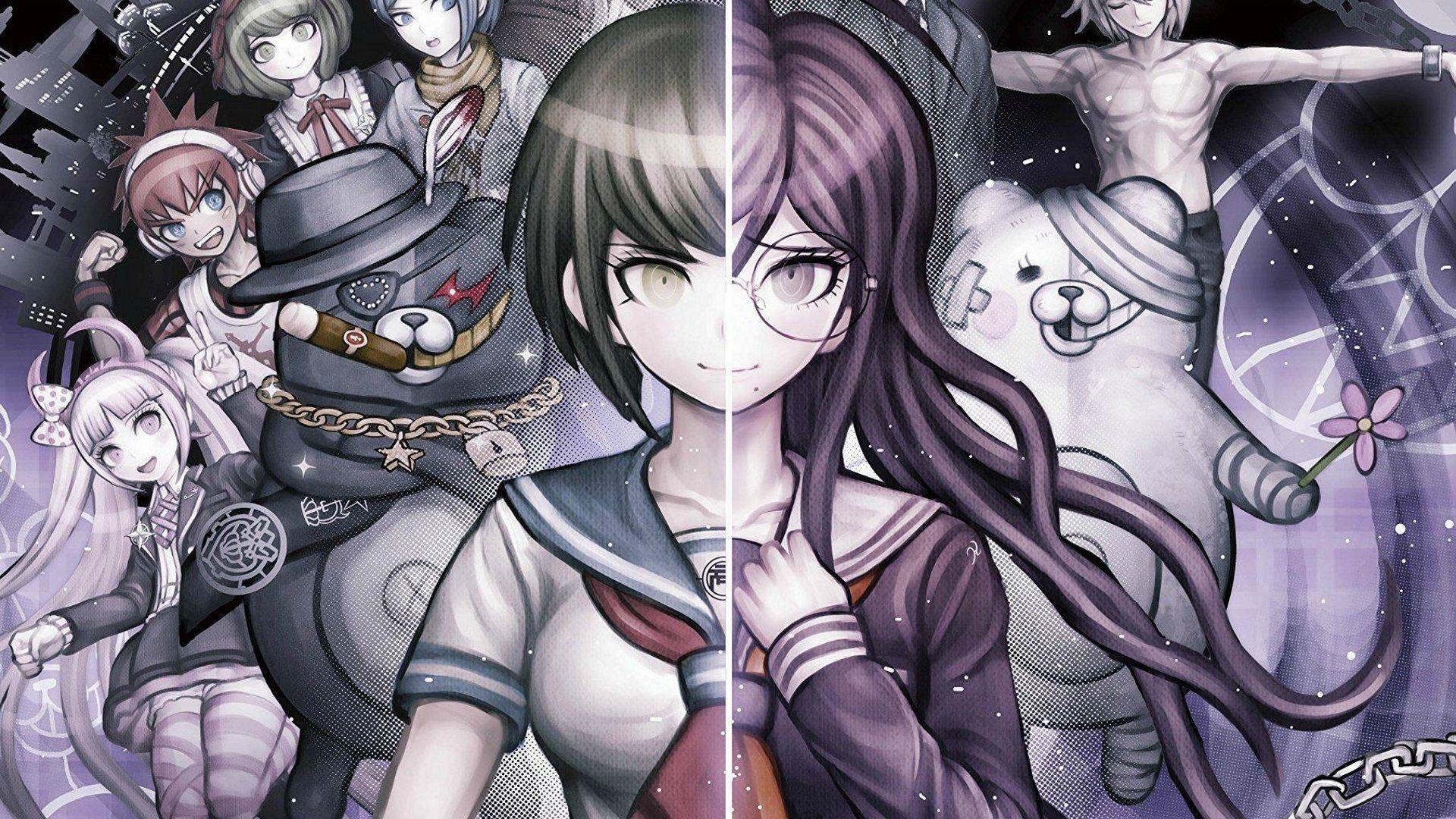 1920x1080 Double identity. Wallpaper from Danganronpa Another Episode