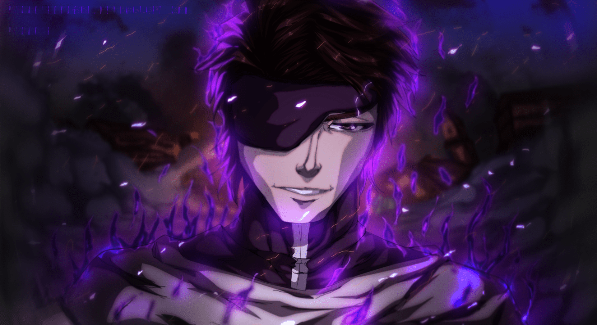 1920x1047 Aizen Anime Bleach HD Wallpaper
