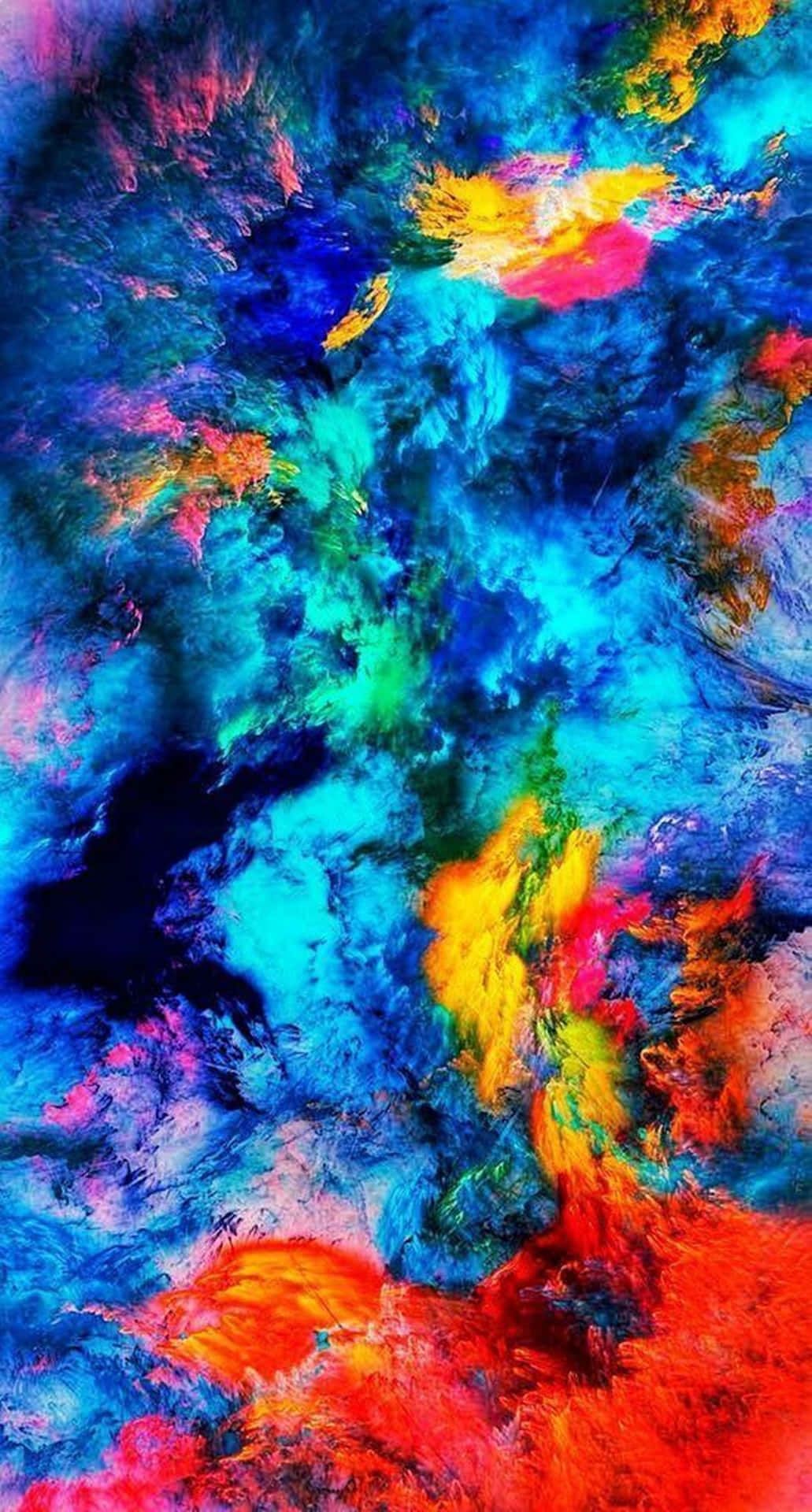 1031x1920 Download Abstract Smoke Colorful 4k