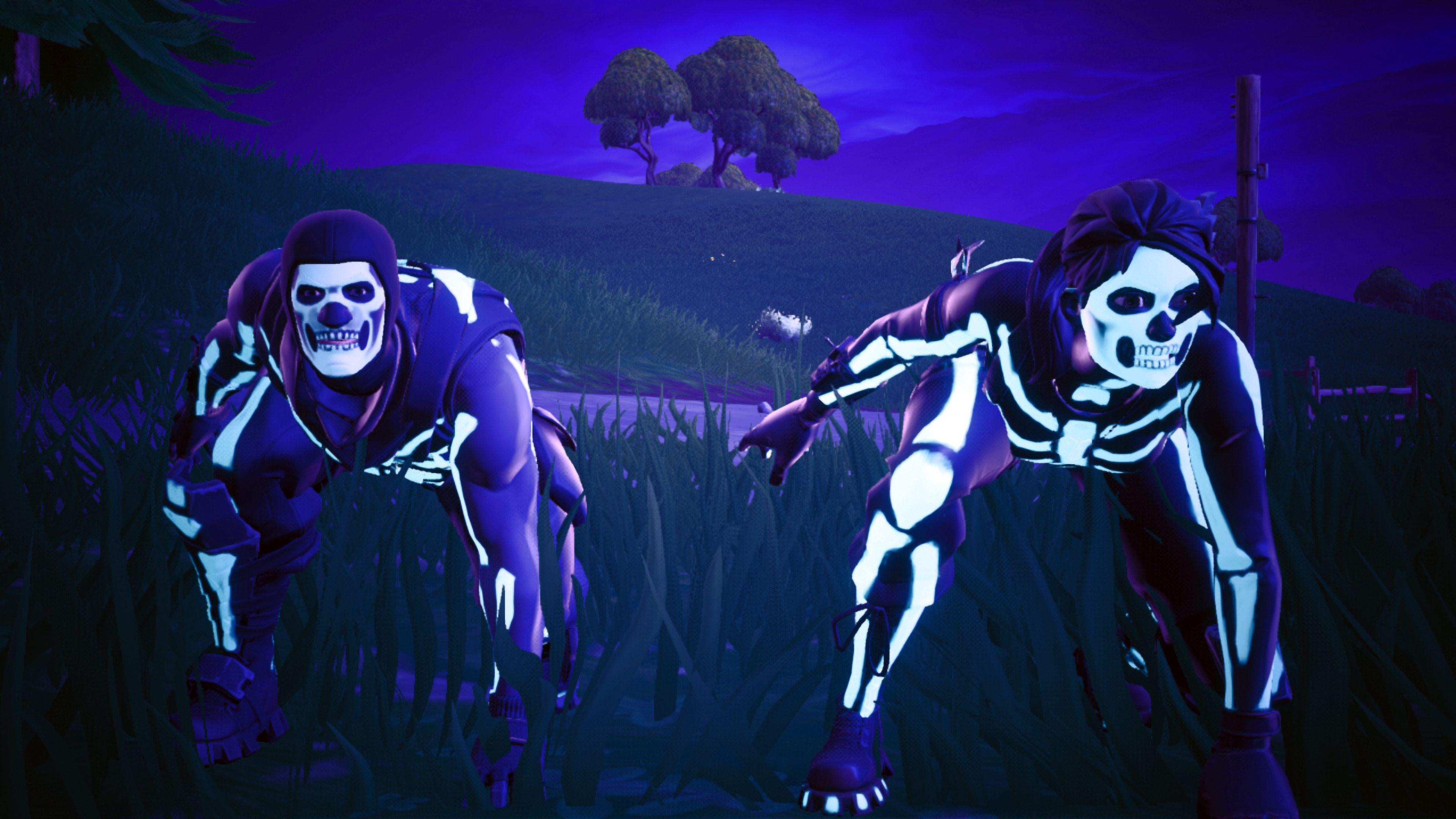 Purple Skull Trooper Wallpapers Top Những Hình Ảnh Đẹp