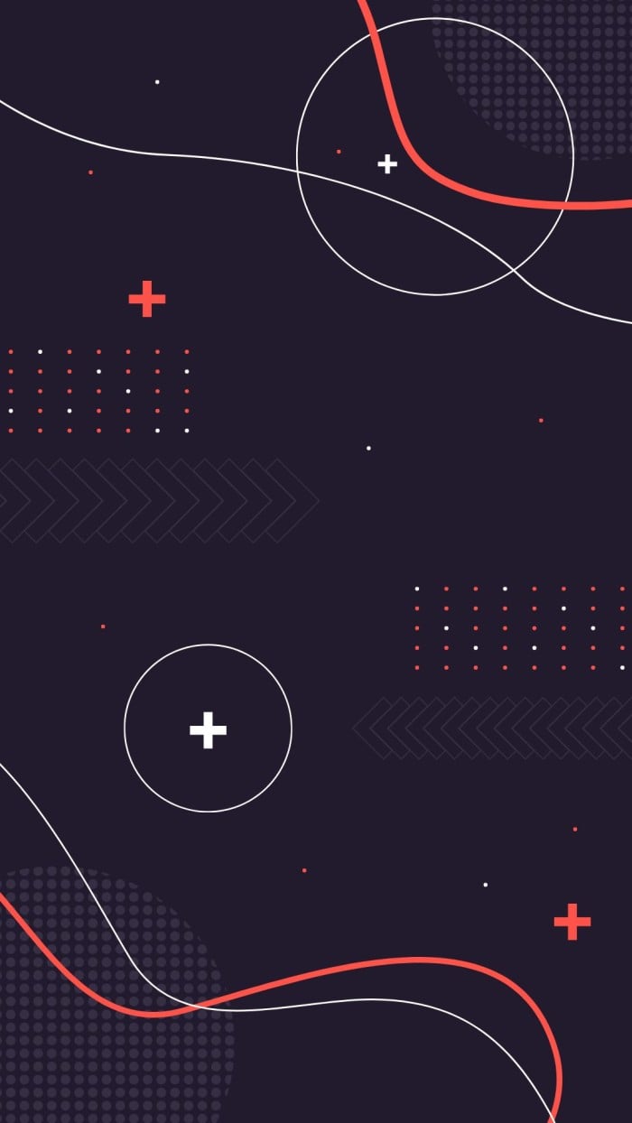 700x1244 Dark Shapes Mobile Wallpaper template