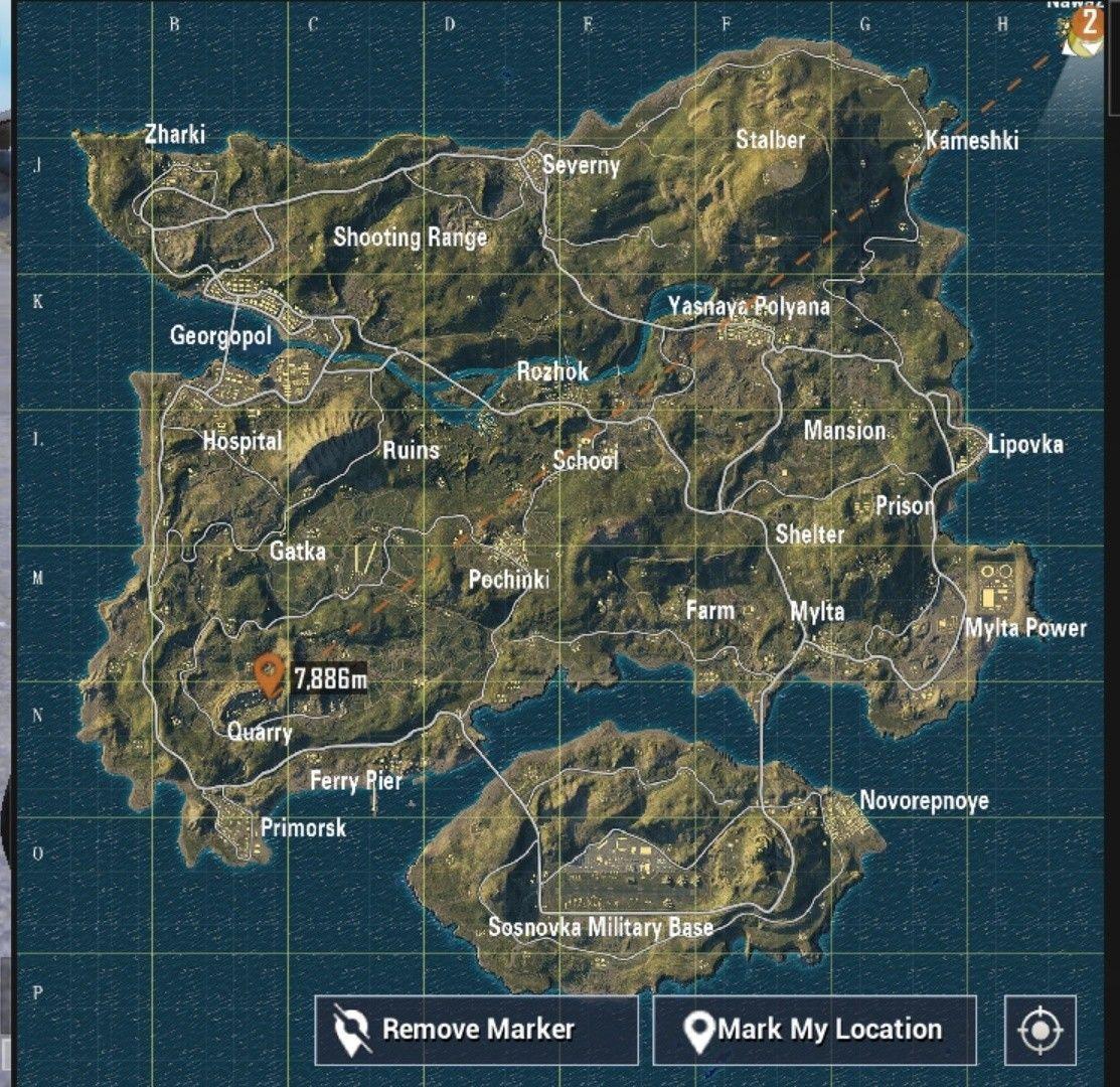 PUBG Map Wallpapers - Top Free PUBG Map Backgrounds - WallpaperAccess