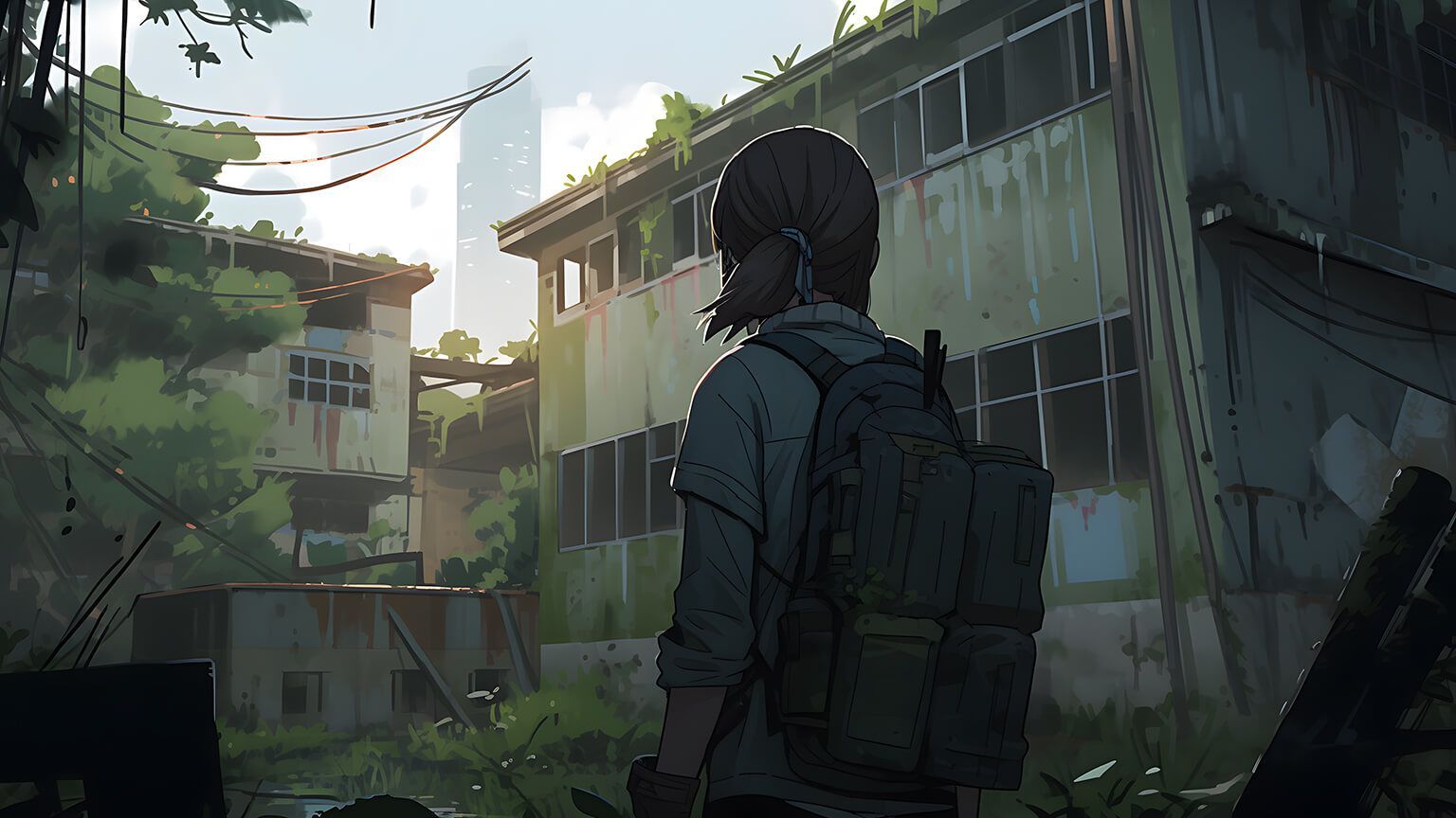 1536x864 Last of Us Ellie Desktop Wallpaper