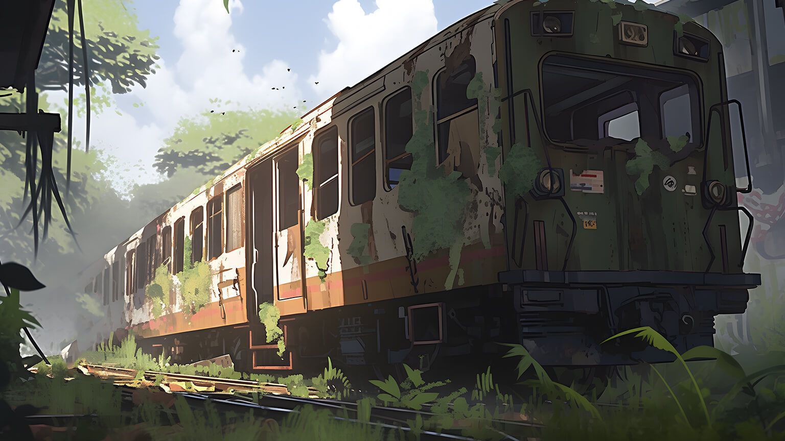 1536x864 The Last of Us Train Desktop Wallpaper