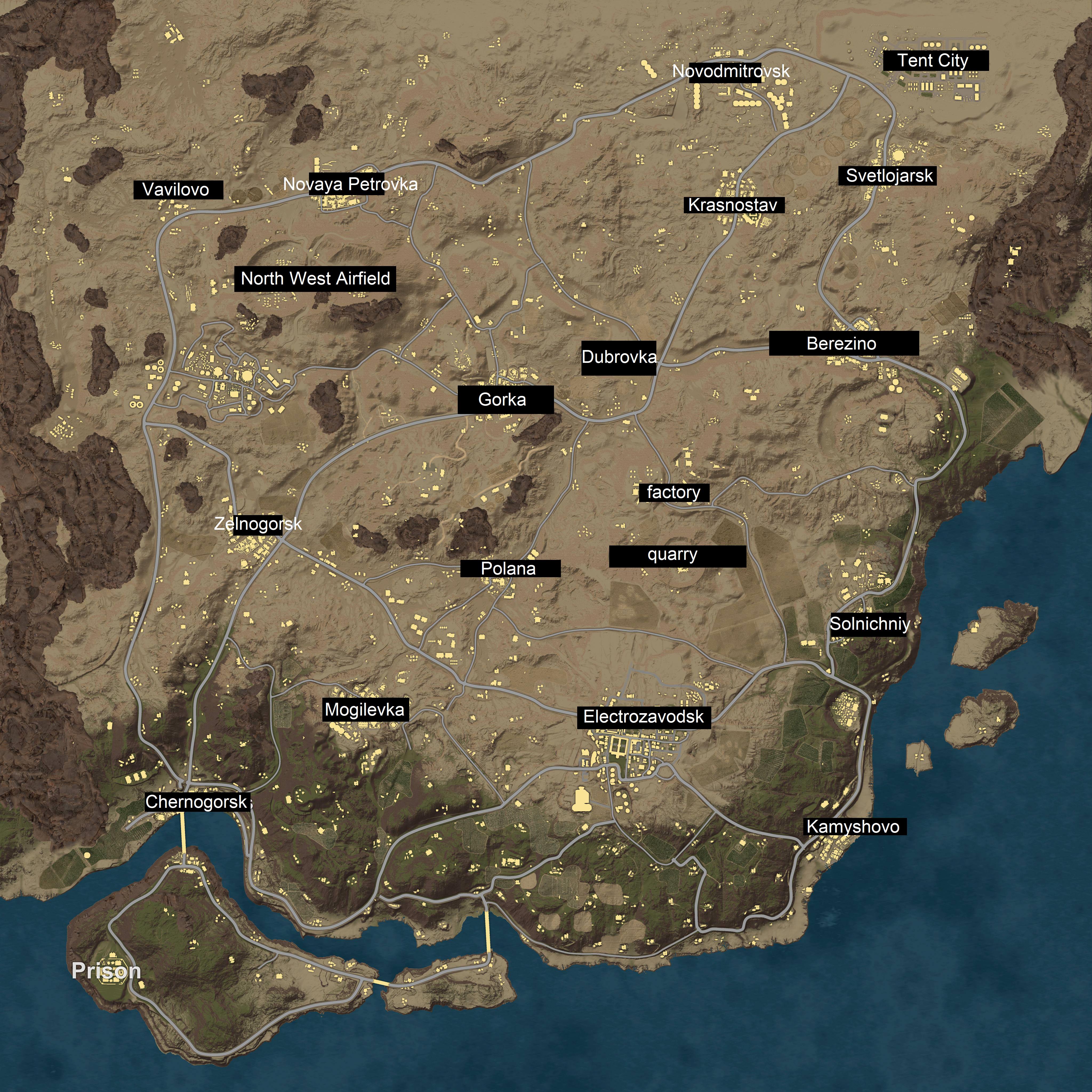 PUBG Map Wallpapers Top Free PUBG Map Backgrounds WallpaperAccess