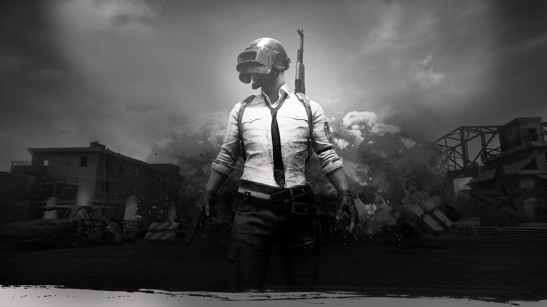 Pubg Hd Wallpaper For Mobile Black And White