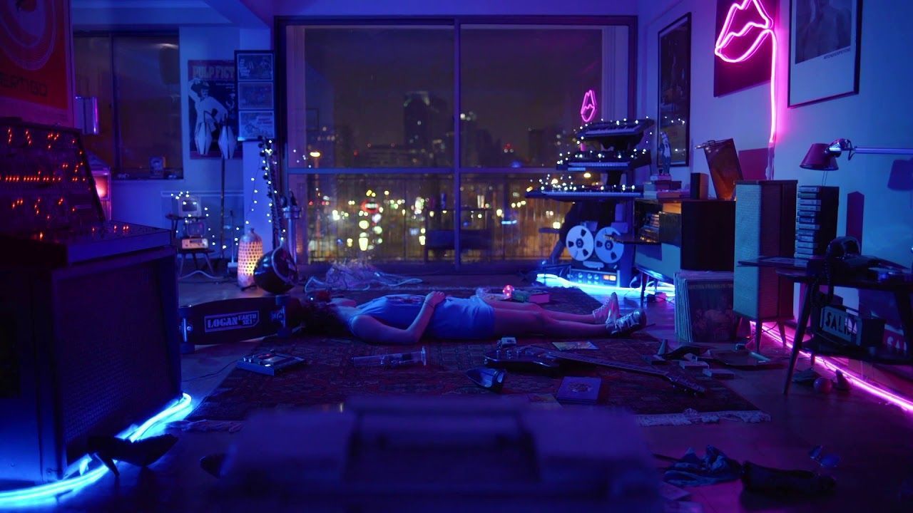 1280x720 Neon Apartment LIVE WALLPAPER