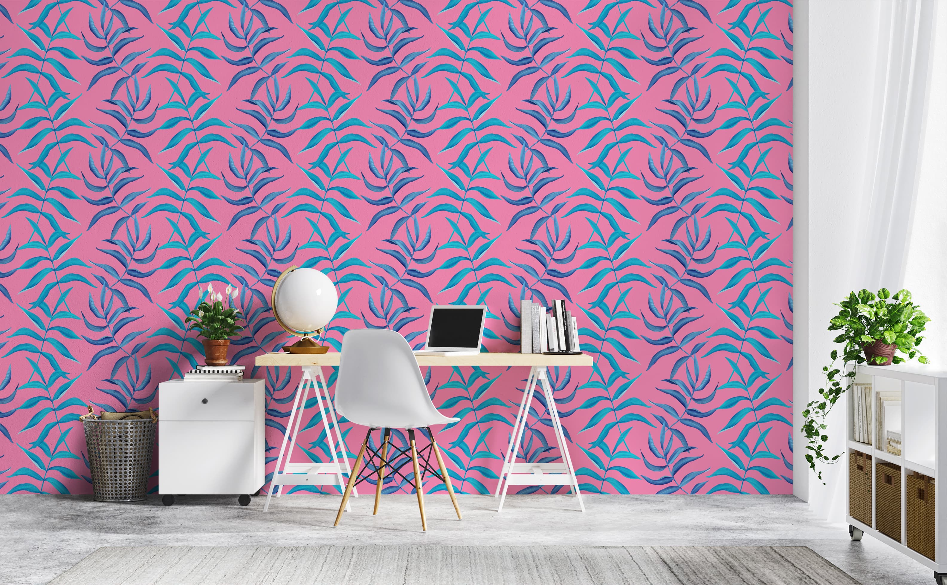 3168x1958 Tropical Leaves Wallpaper for Walls