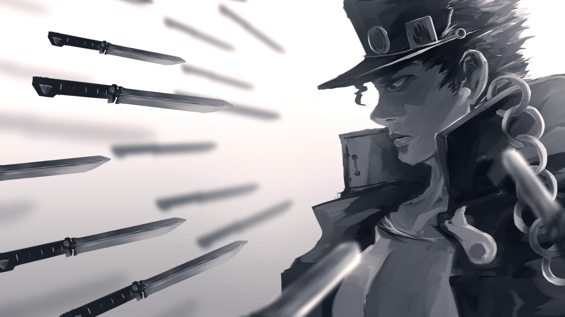 1920x1080 Wallpaper of Jotaro Kujo, Anime, Jojo's Bizarre Adventure