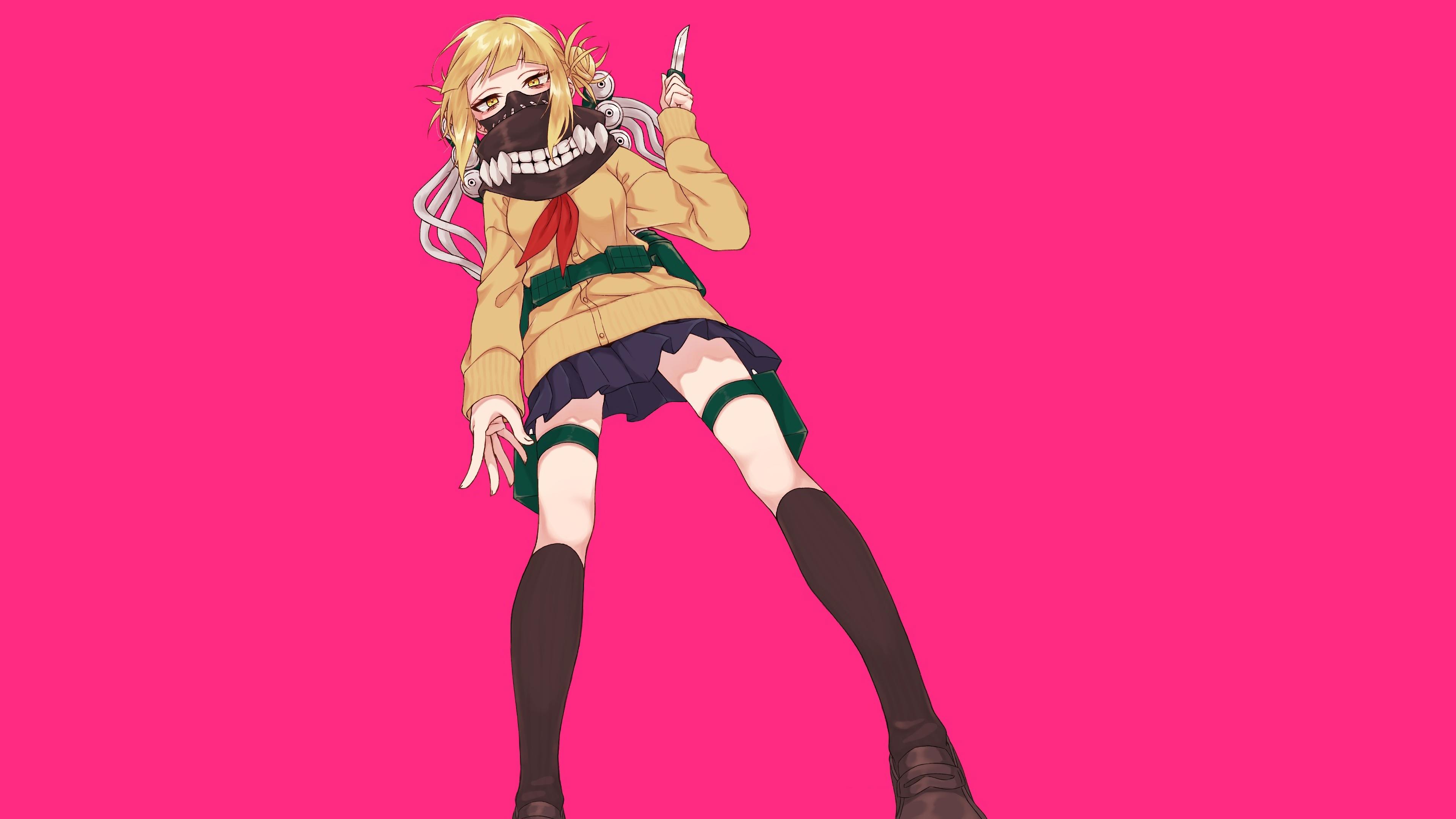 3840x2160 Himiko Toga Mask My Hero Academia 4K