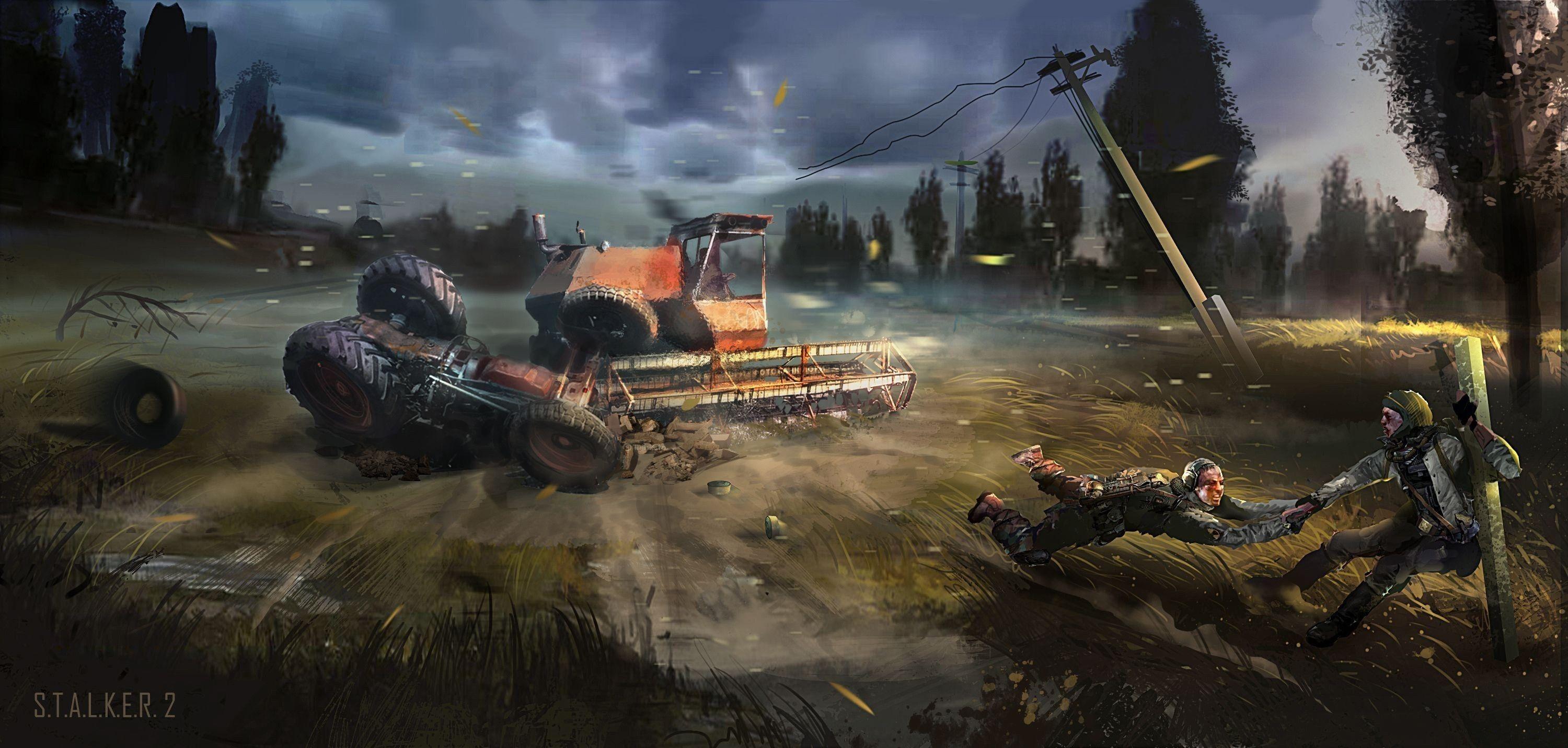 3000x1432 Stalker Wallpaper