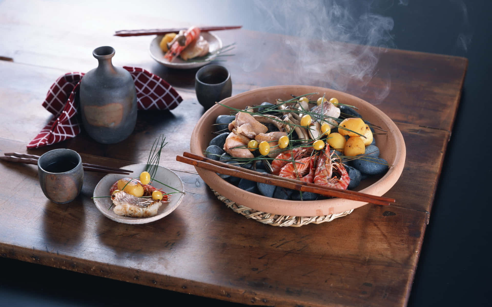 1920x1200 Food Table Wallpaper