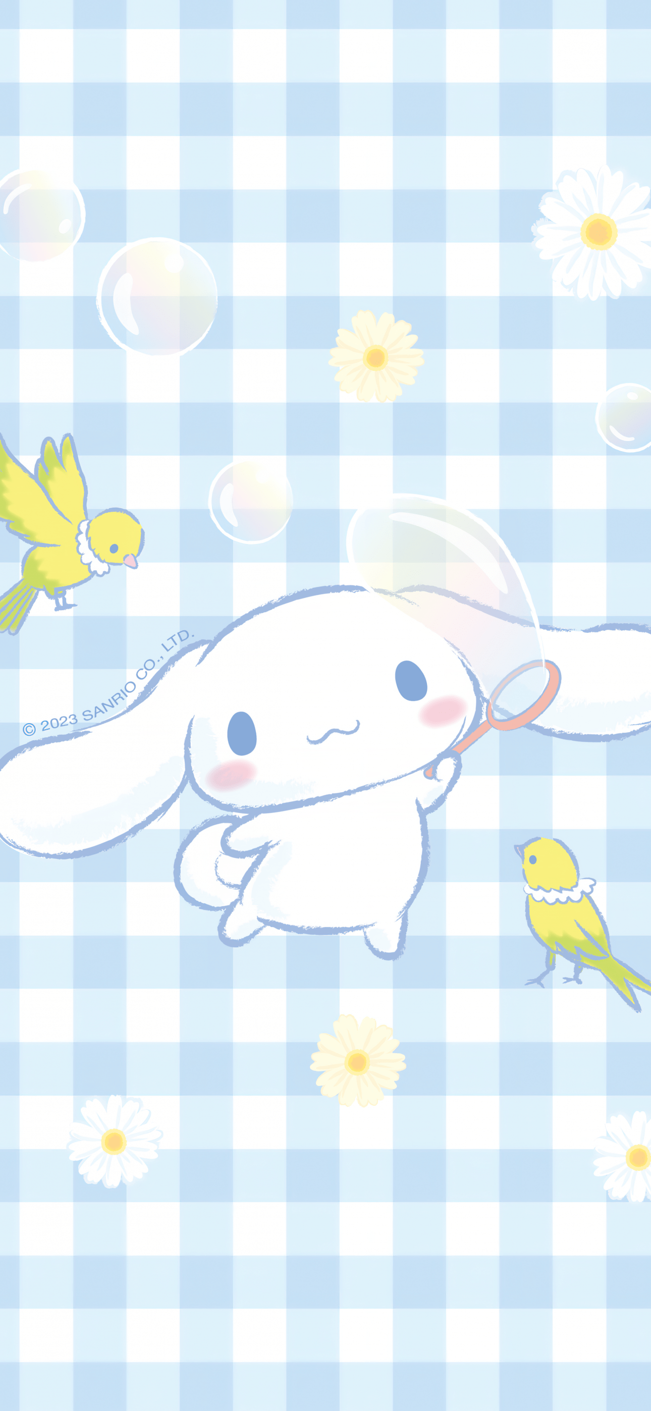 1290x2796 Cinnamoroll Wallpaper 4K, Blue, 5K