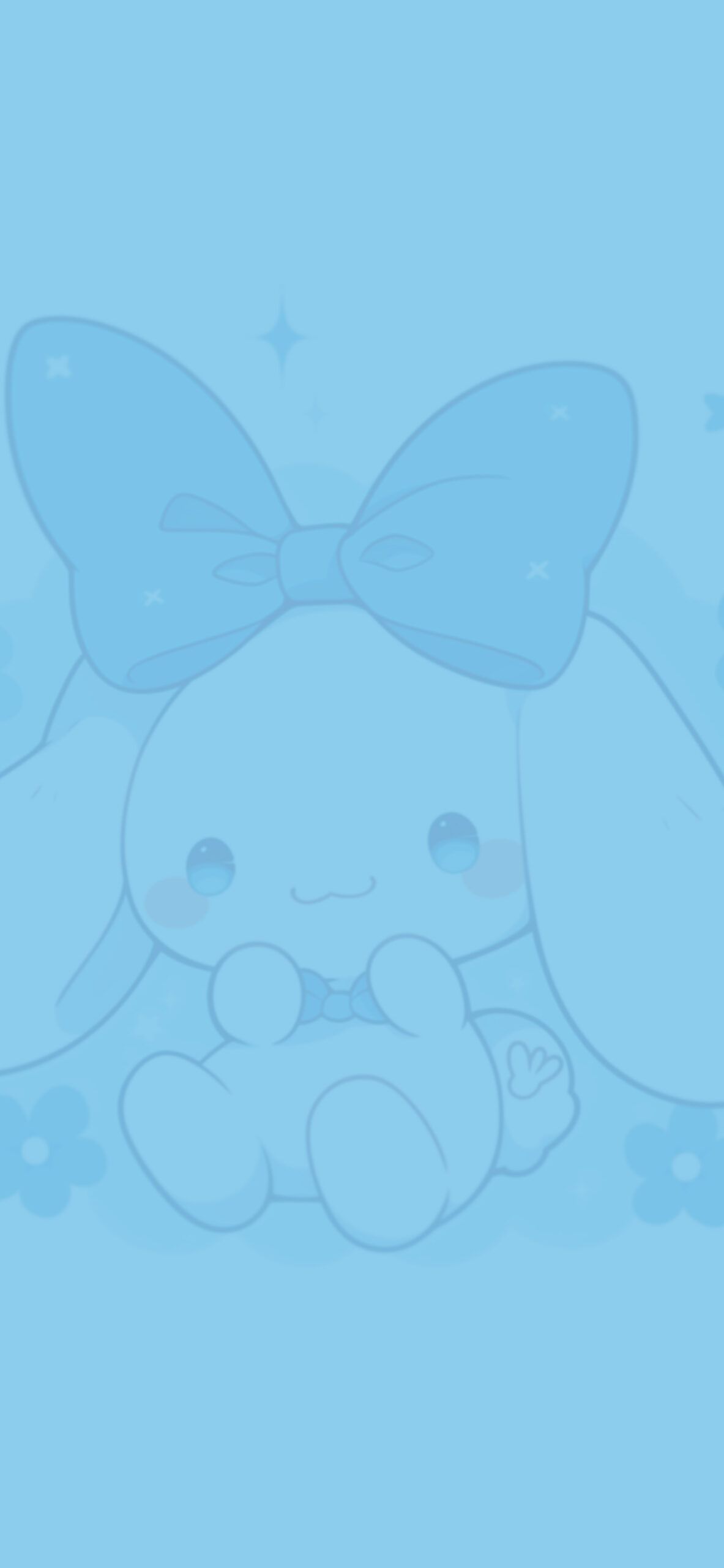 1183x2560 ☁️ Cute Cinnamoroll White Wallpaper