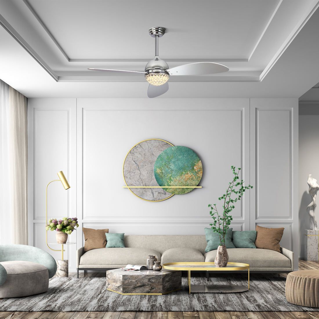 1100x1100 Ceiling Fans with Lights. Best Luxury Ceiling Fans