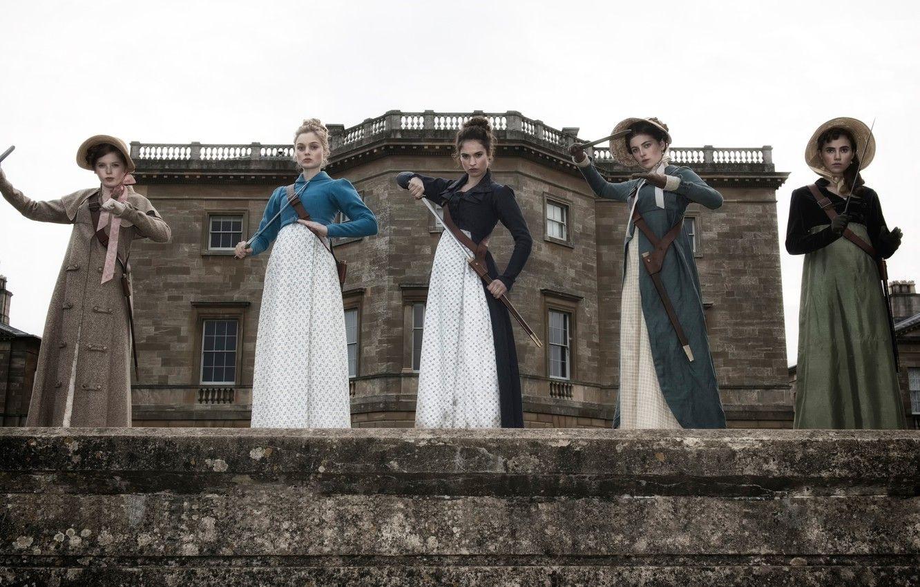1332x850 Wallpaper Lena Headey, Bella Heathcote, Lily James, Suki