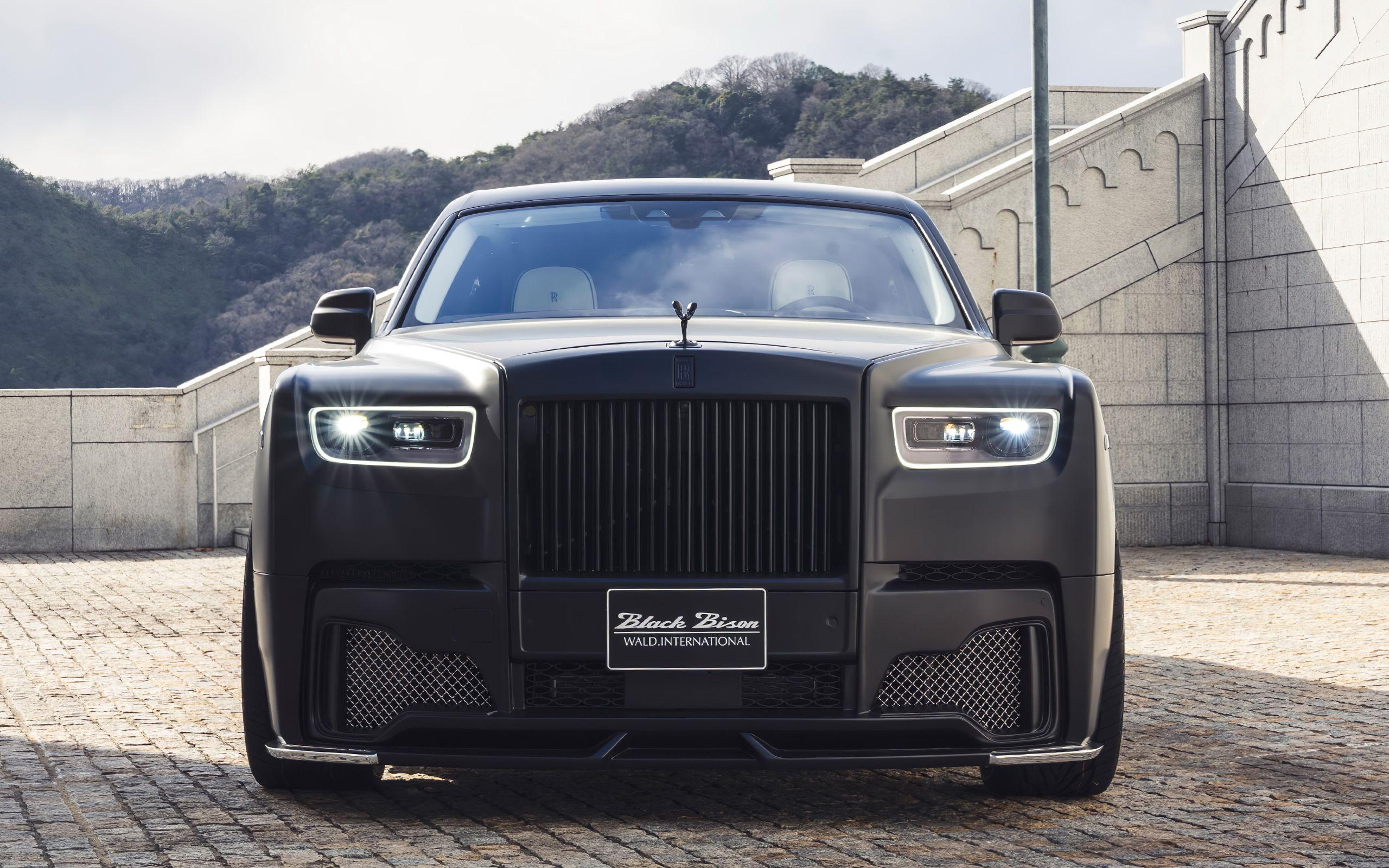 2560x1600 Wallpaper Of Rolls Royce Cullinan, Black, Bison, Black