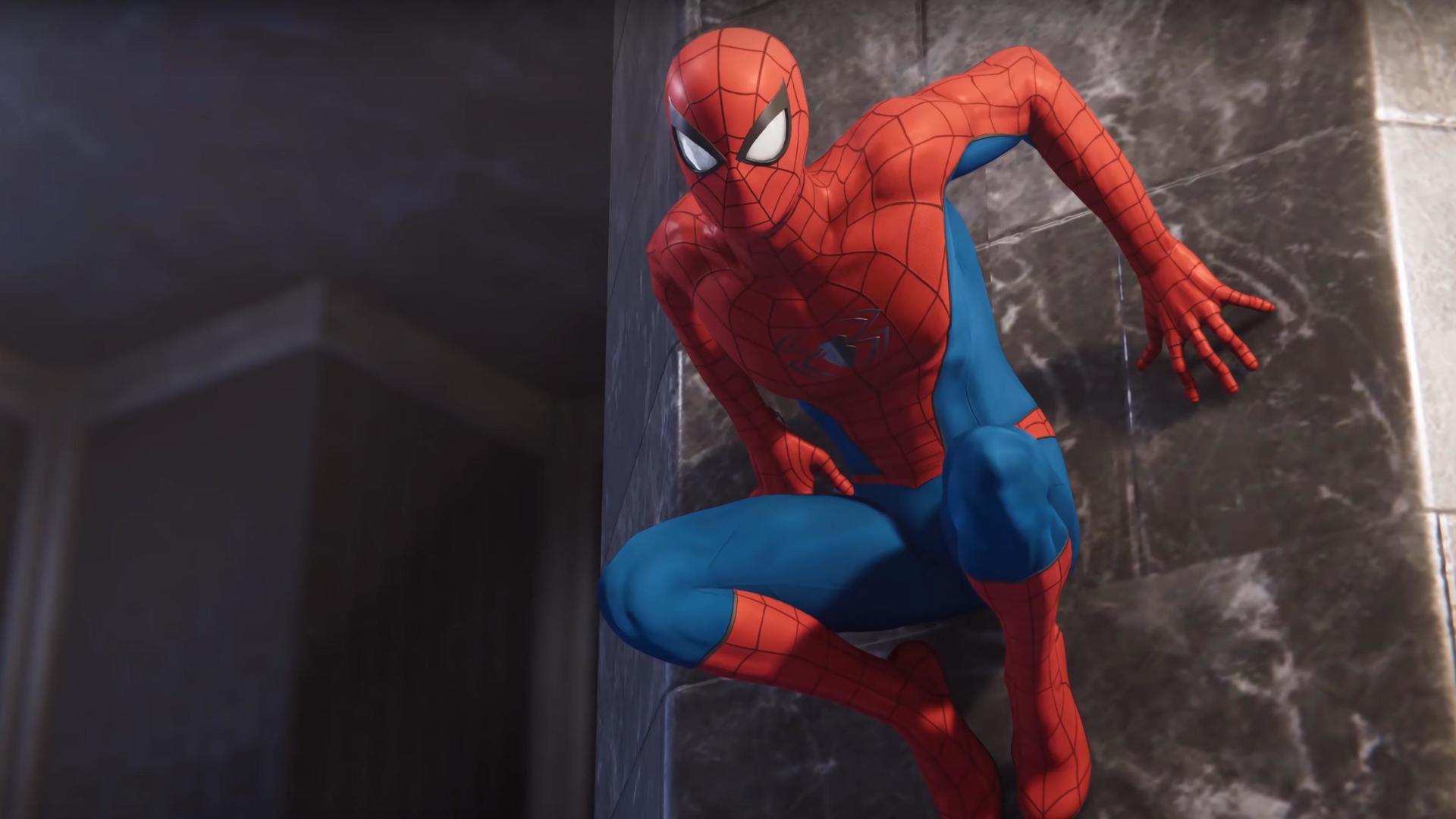 1920x1080 Marvel Spiderman Classic Suit Ps4 Laptop Full HD